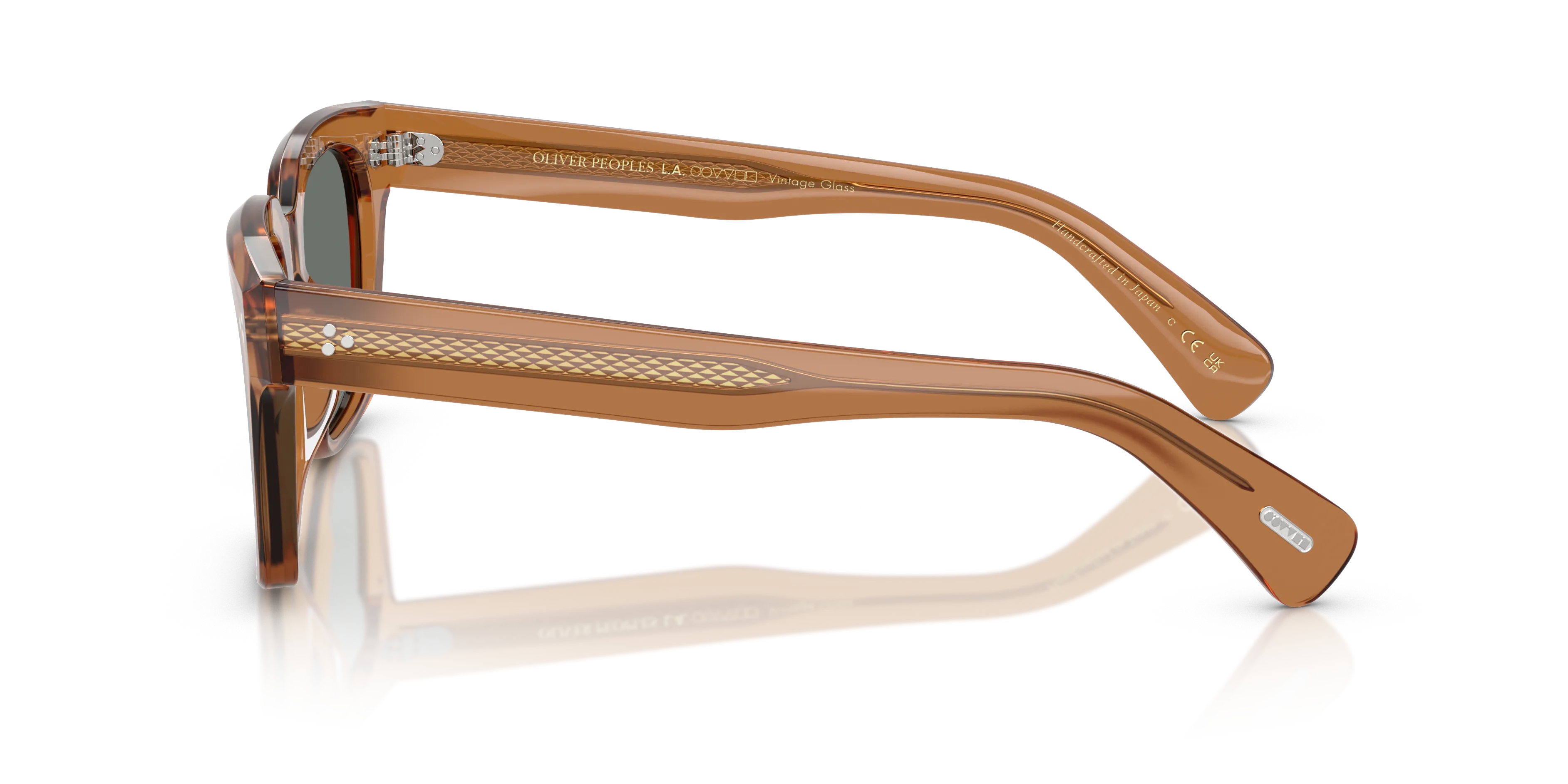 Oliver Peoples OV5564SU OLLICE 1783W5 Occhiali da sole Acetato Marrone Blu Pillow Normale - immagine 4