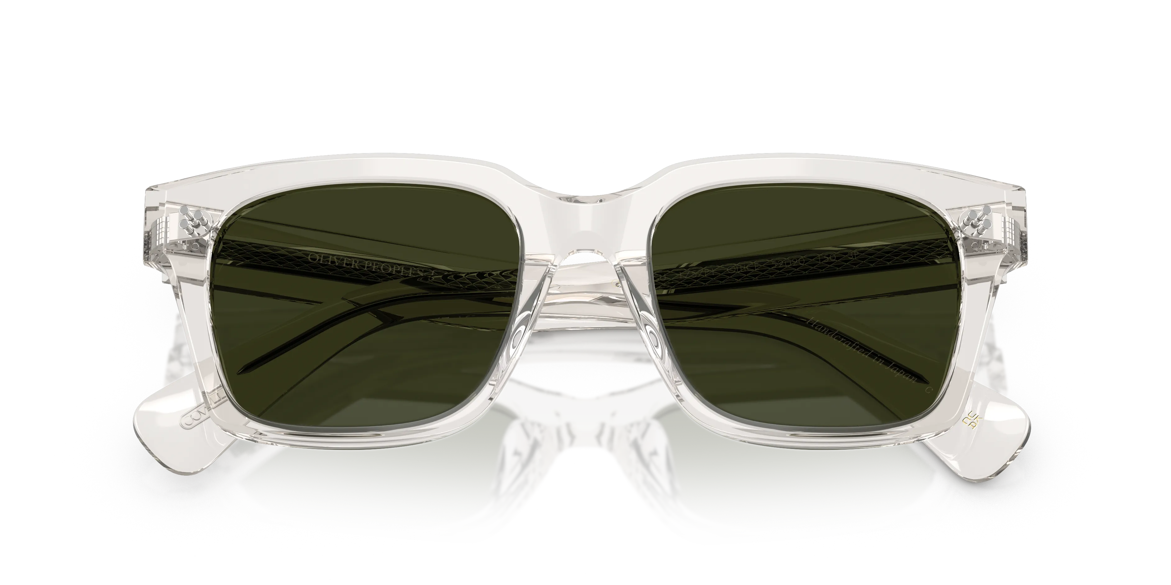 Oliver Peoples OV5564SU OLLICE 1757P1 Occhiali da sole Acetato Grigio Verde G15 Pillow Polarizzata - immagine 2