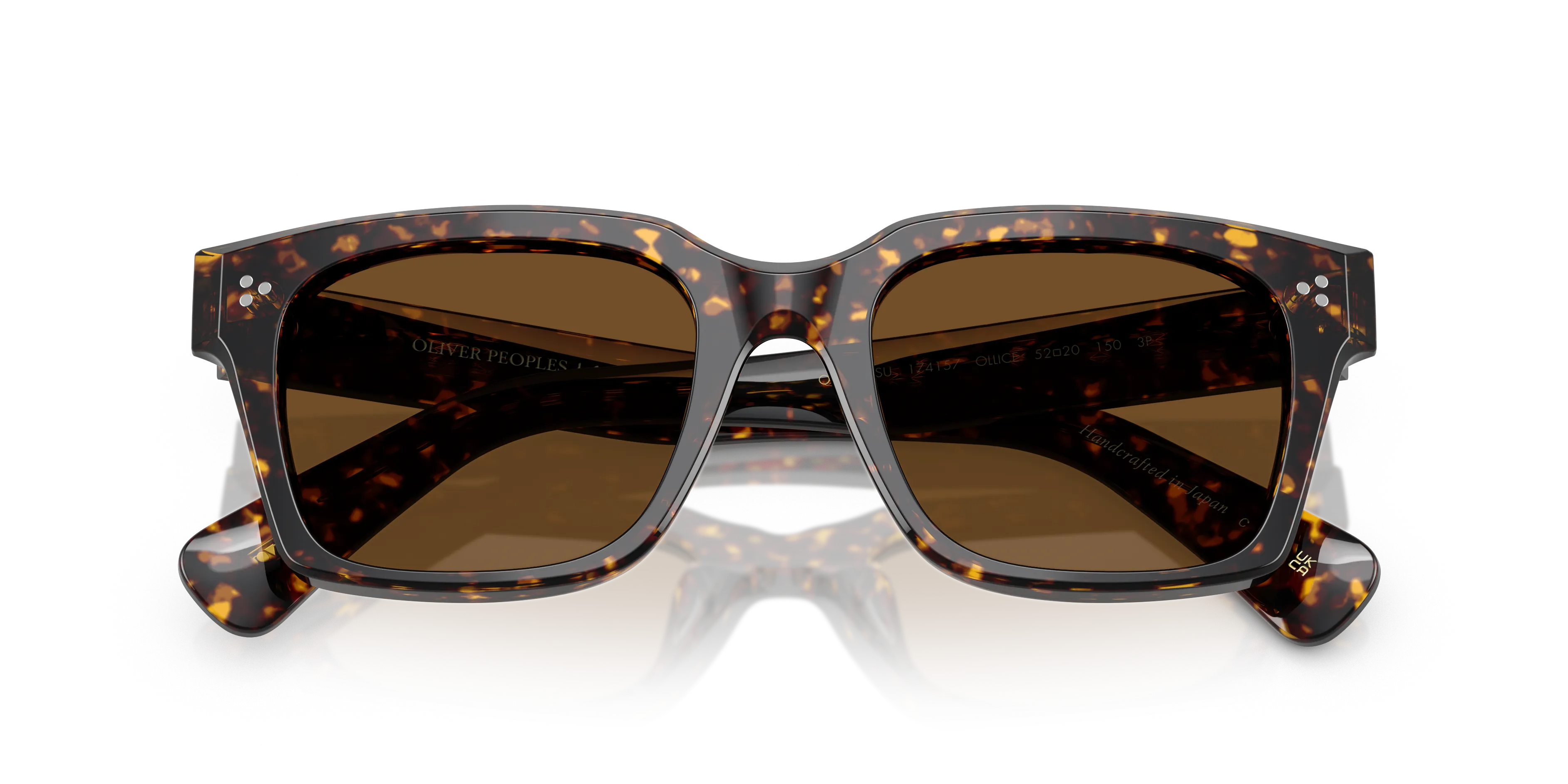 Oliver Peoples OV5564SU OLLICE 174157 Occhiali da sole Acetato Tartaruga Marrone Pillow Polarizzata - immagine 2
