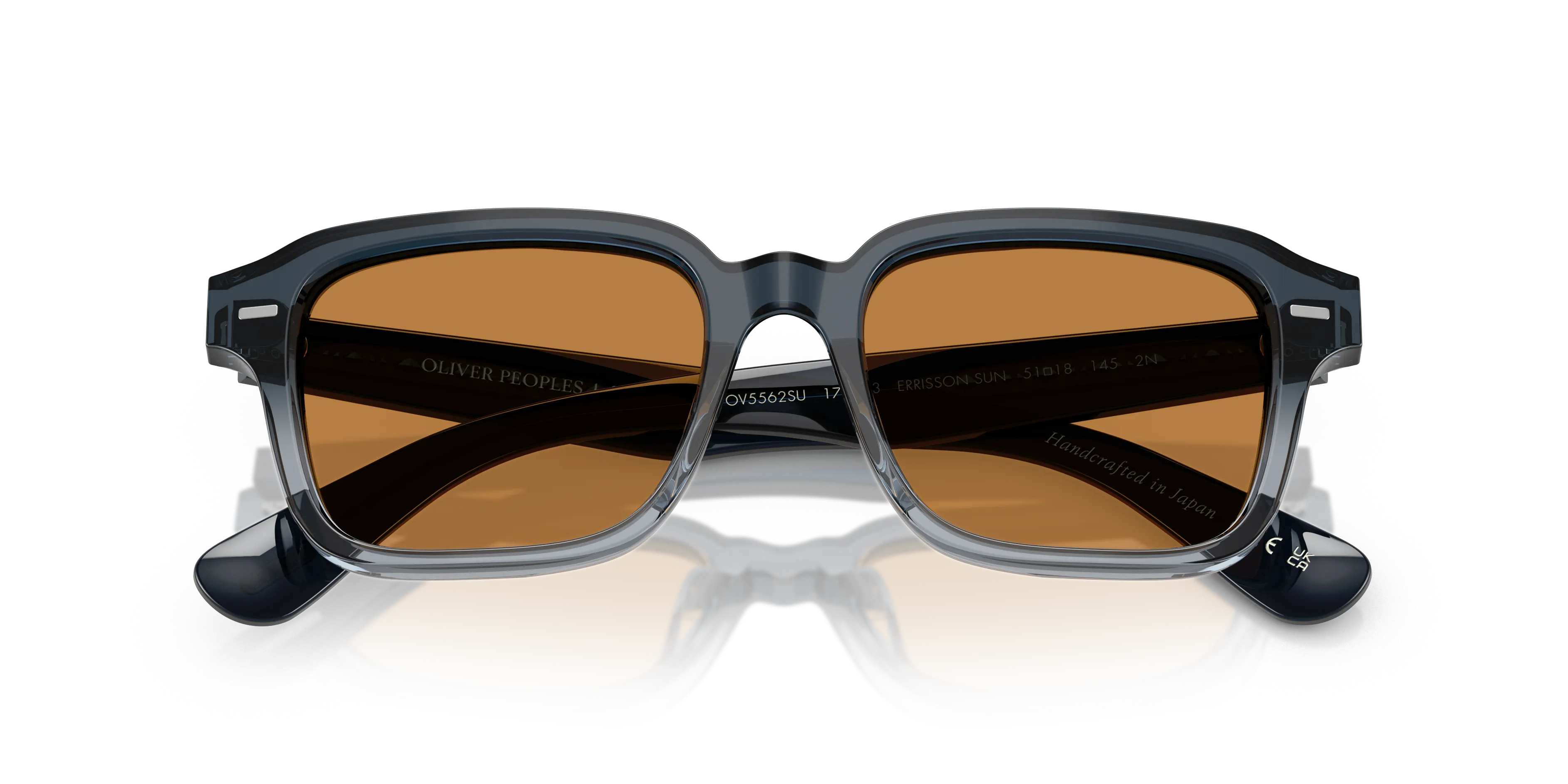 Oliver Peoples OV5562SU ERRISSON SUN 177753 Occhiali da sole Acetato Blu Arancione Pillow Normale - immagine 2