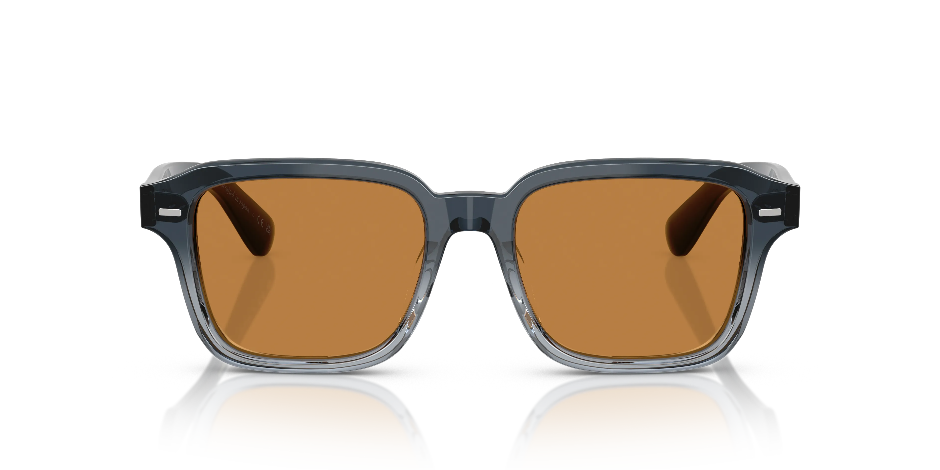 Oliver Peoples OV5562SU ERRISSON SUN 177753 Occhiali da sole Acetato Blu Arancione Pillow Normale - immagine 3