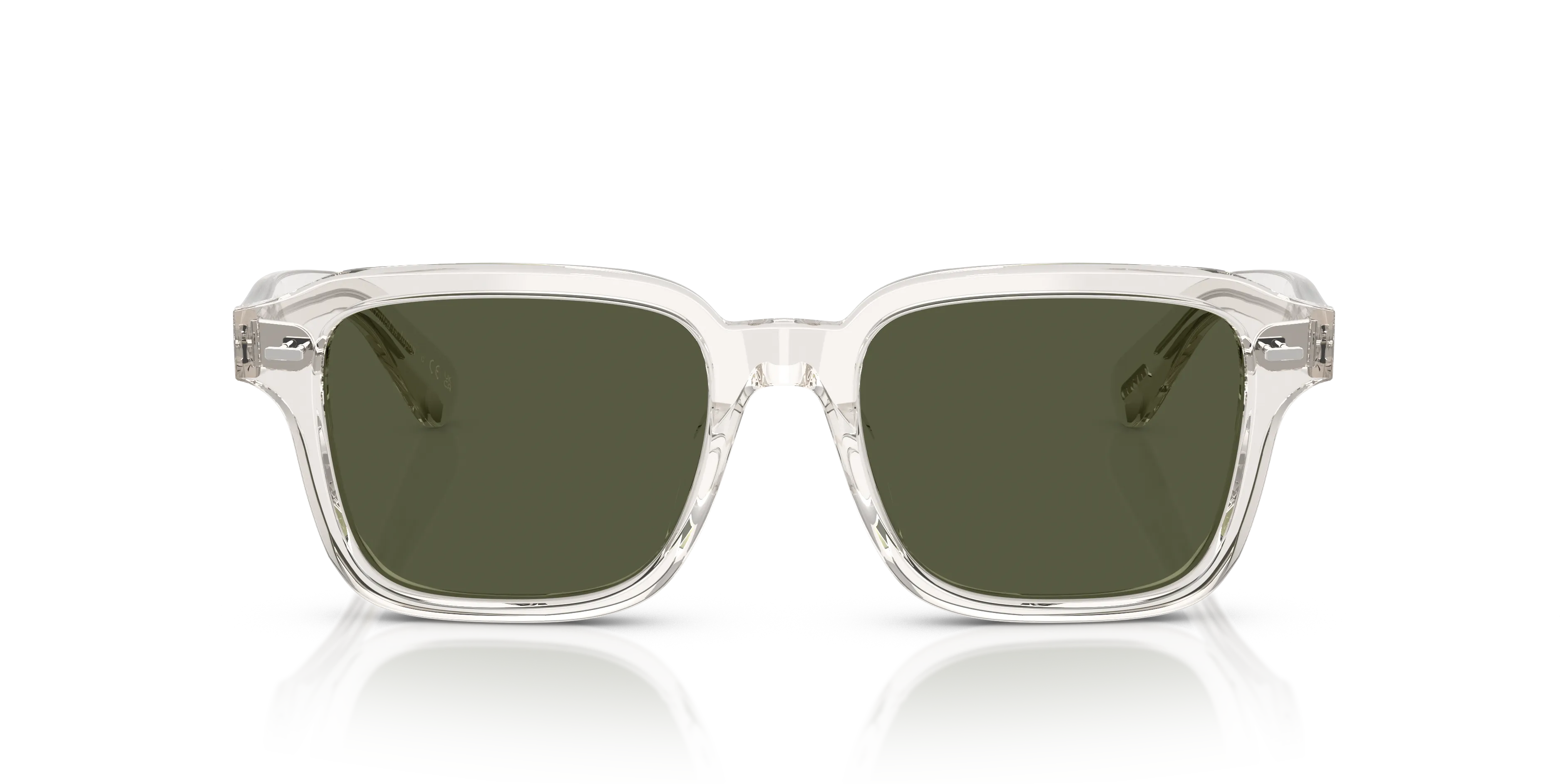 Oliver Peoples OV5562SU ERRISSON SUN 175752 Occhiali da sole Acetato Grigio Verde G15 Pillow Normale - immagine 3