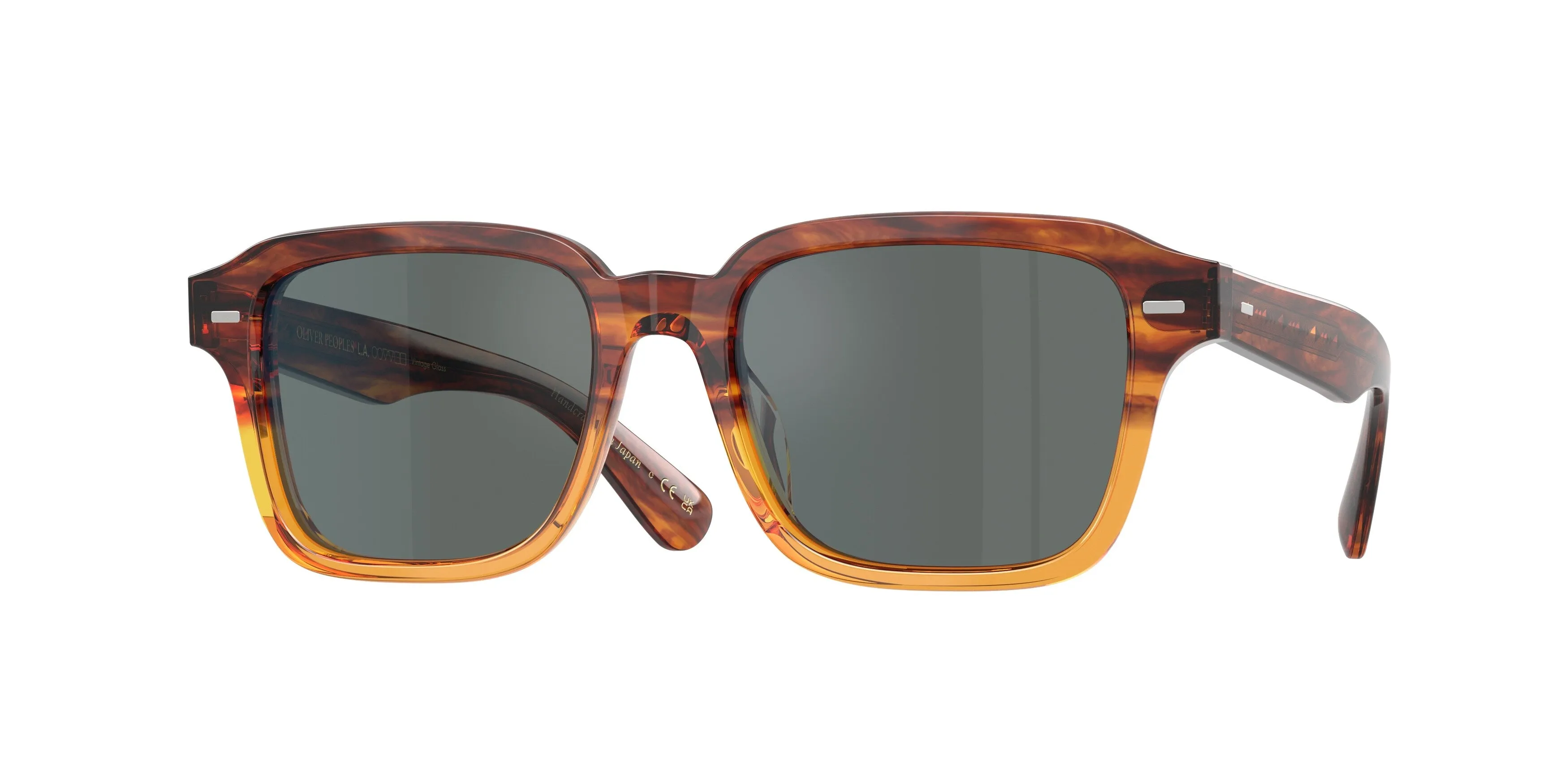 Oliver Peoples OV5562SU ERRISSON SUN 1754W5 Occhiali da sole Acetato Marrone Blu Pillow Normale - immagine 1