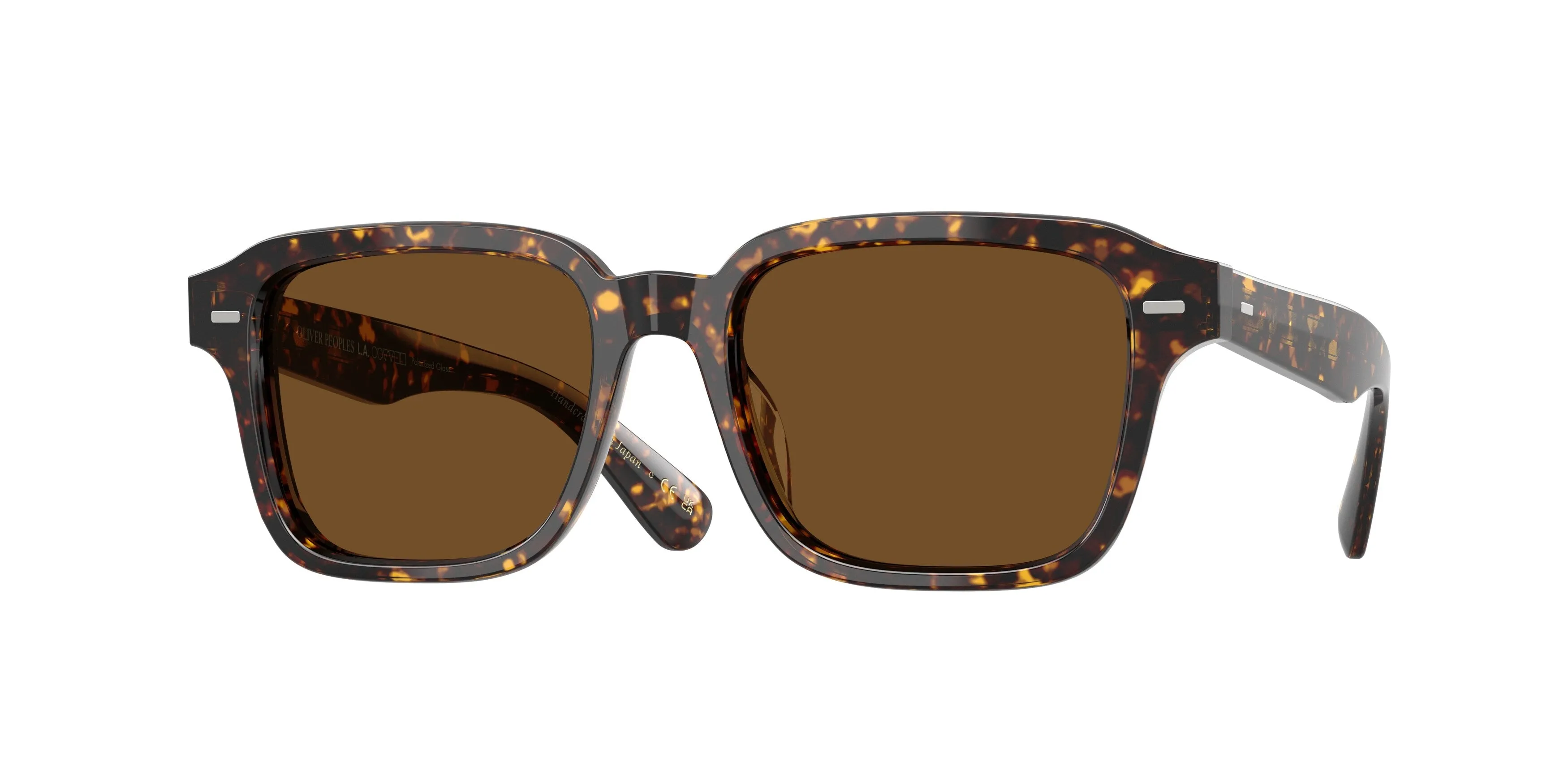 Oliver Peoples OV5562SU ERRISSON SUN 174157 Occhiali da sole Acetato Tartaruga Marrone Pillow Polarizzata - immagine 1