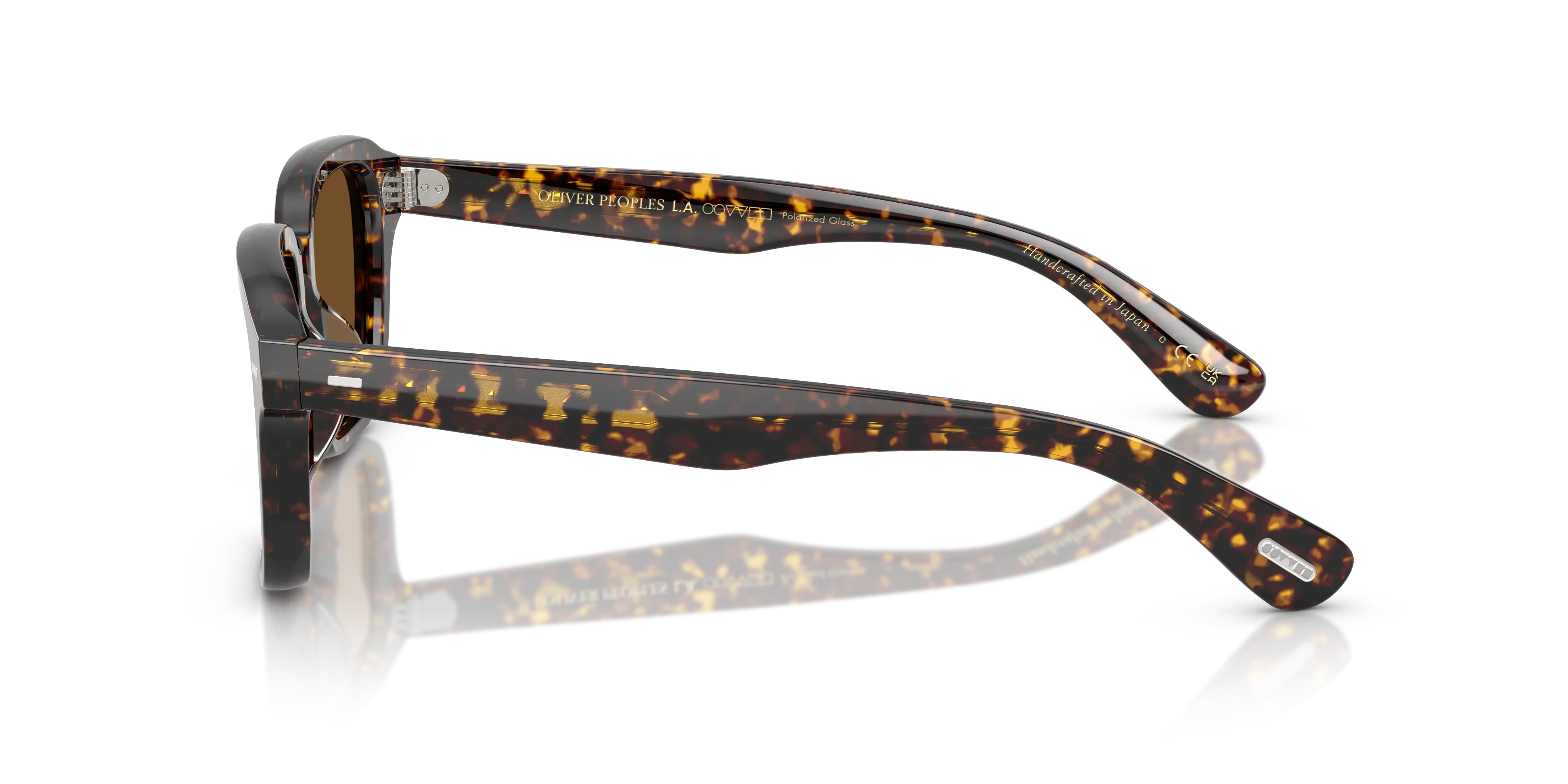 Oliver Peoples OV5562SU ERRISSON SUN 174157 Occhiali da sole Acetato Tartaruga Marrone Pillow Polarizzata - immagine 4