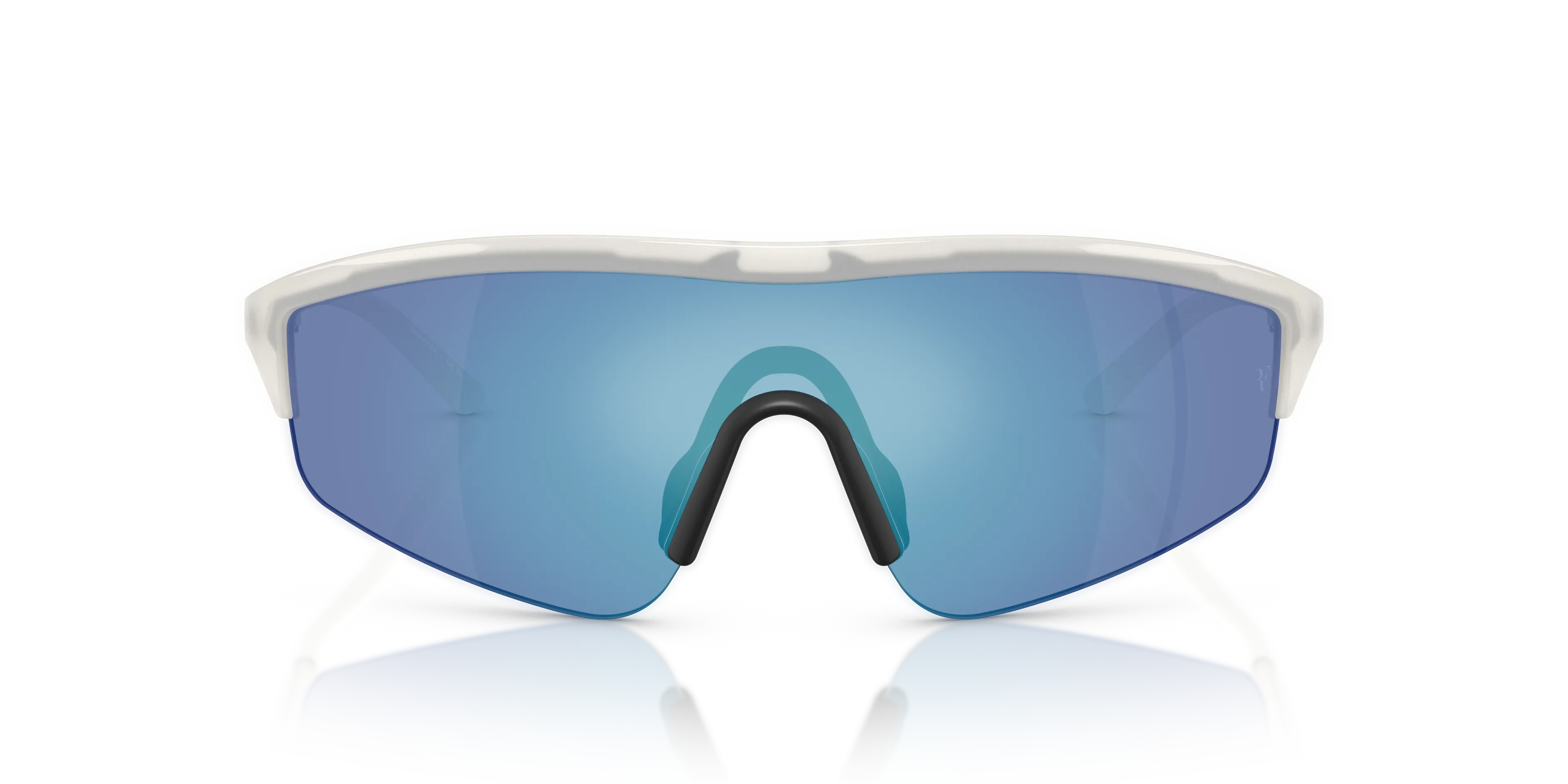 Oliver Peoples OV5560S R-7 700755 Occhiali da sole Iniettato Bianco Blu Geometrica Normale - immagine 3