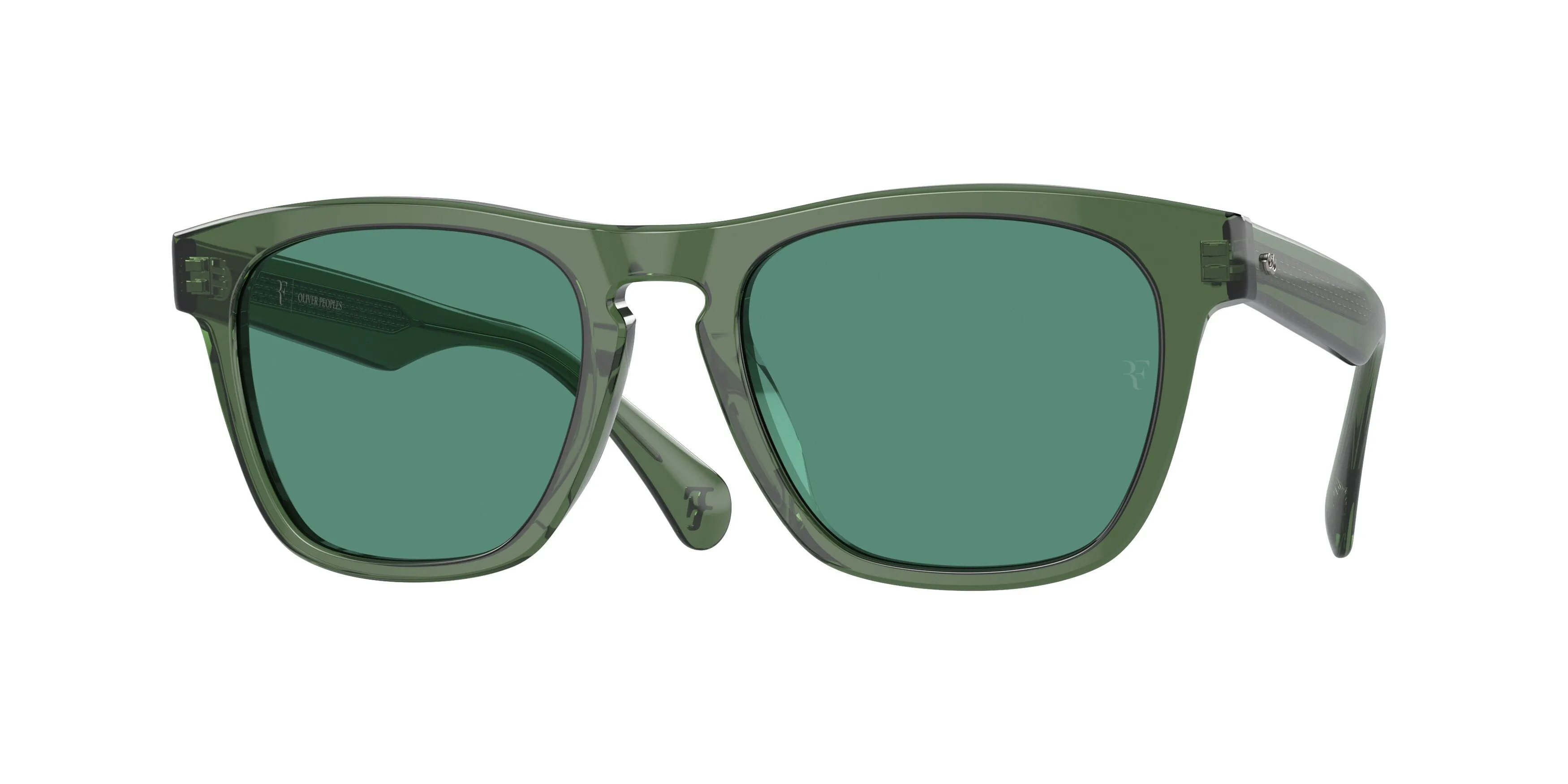 Oliver Peoples OV5555SU R-3 177371 Occhiali da sole Acetato Verde Verde Pillow Normale - immagine 1