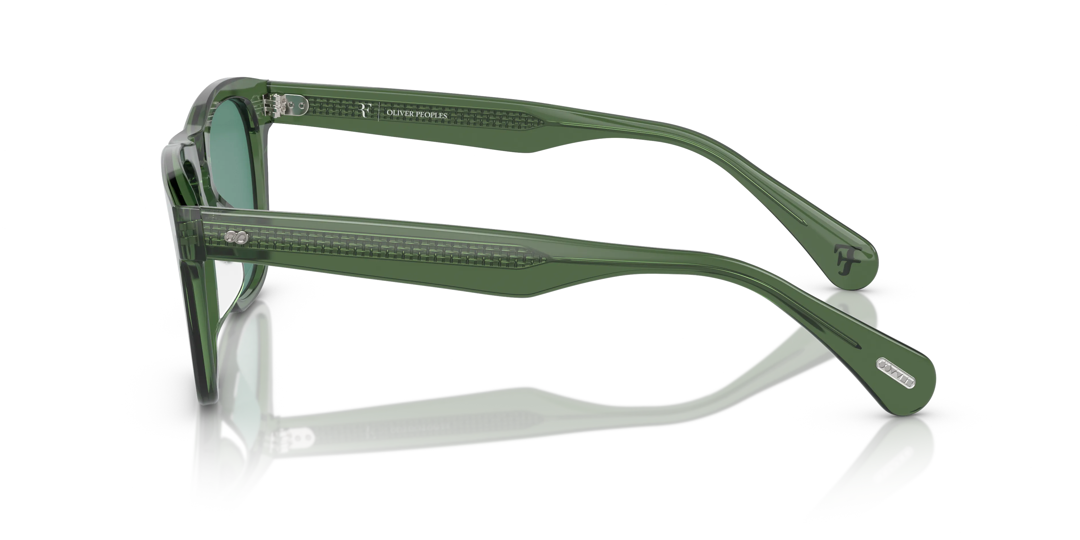 Oliver Peoples OV5555SU R-3 177371 Occhiali da sole Acetato Verde Verde Pillow Normale - immagine 4