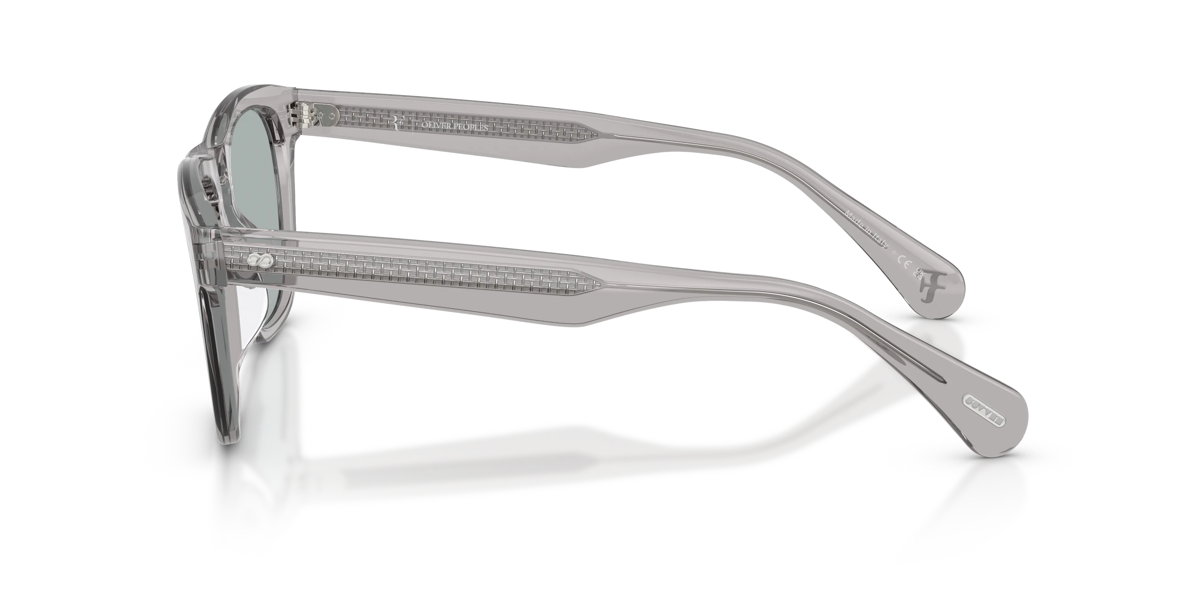 Oliver Peoples OV5555SU R-3 11326G Occhiali da sole Acetato Grigio Grigio Pillow Polarizzata - immagine 4