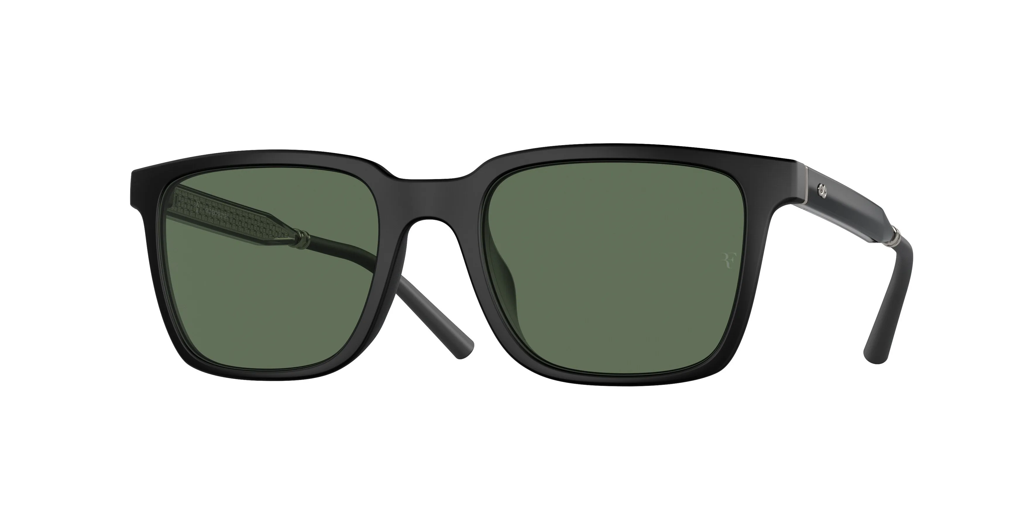 Oliver Peoples OV5553SU MR. FEDERER 70019A Occhiali da sole Iniettato Nero Verde G15 Squadrata Polarizzata - immagine 1