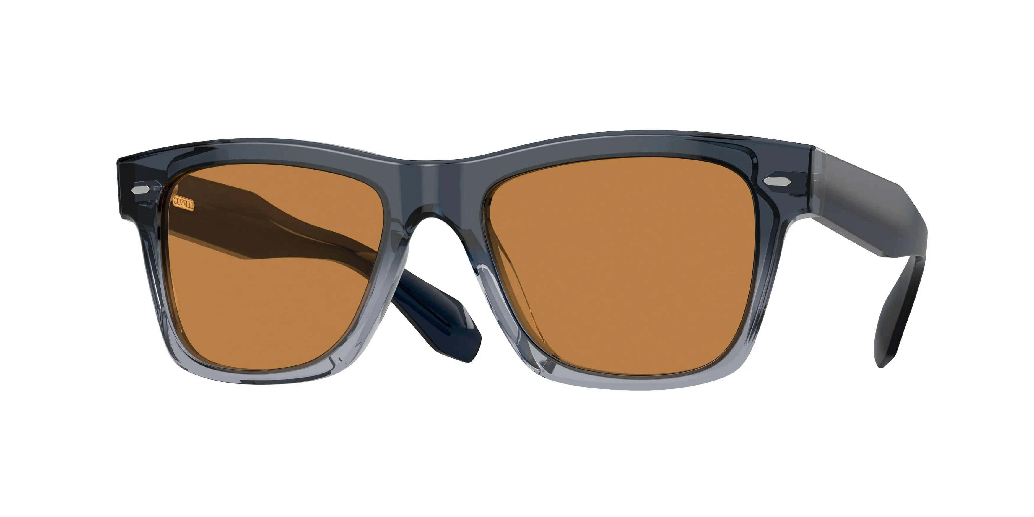 Oliver Peoples OV5552SU N.04 SUN 177753 Occhiali da sole Acetato Blu Arancione Squadrata Normale - immagine 1