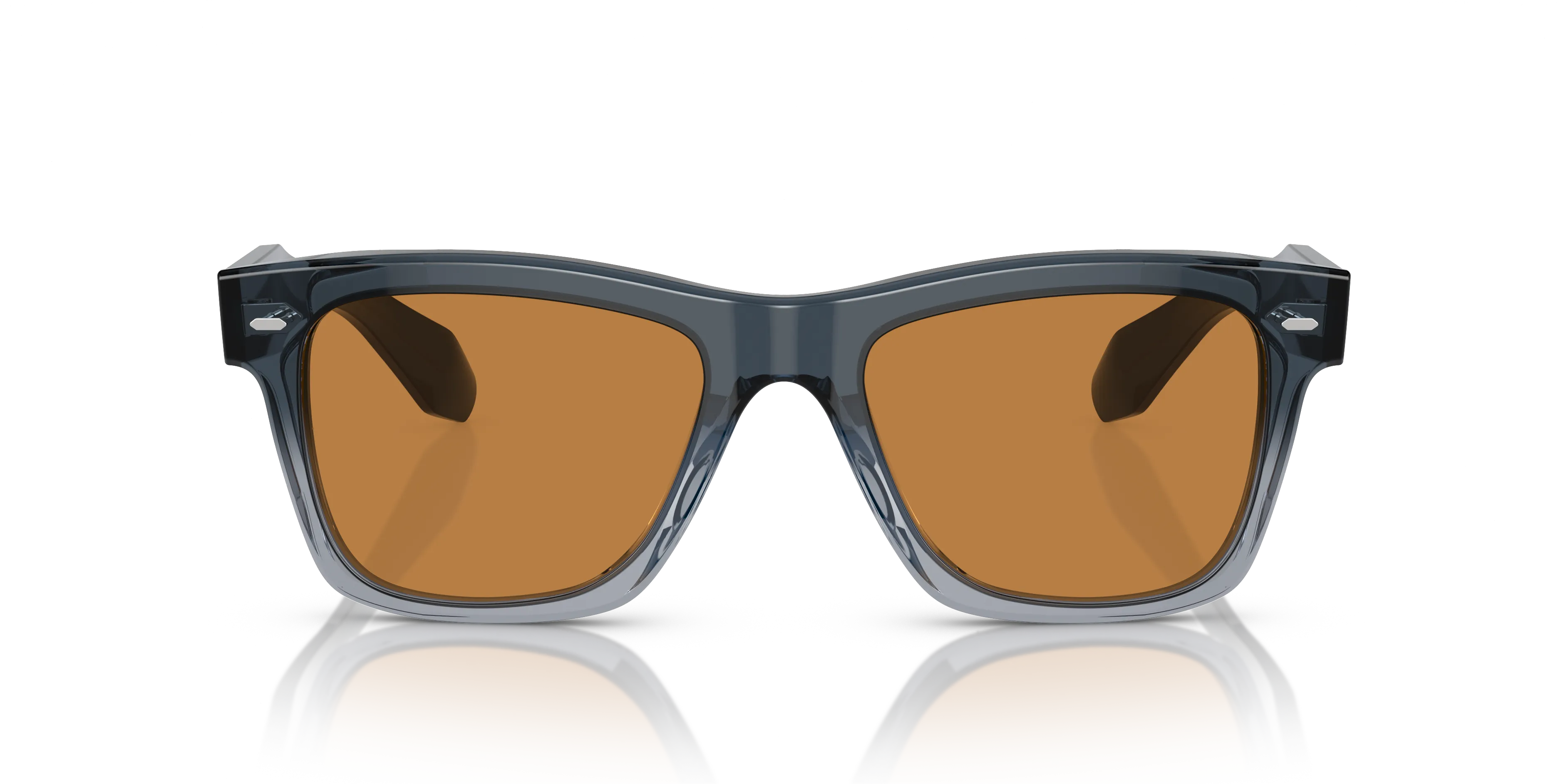 Oliver Peoples OV5552SU N.04 SUN 177753 Occhiali da sole Acetato Blu Arancione Squadrata Normale - immagine 3