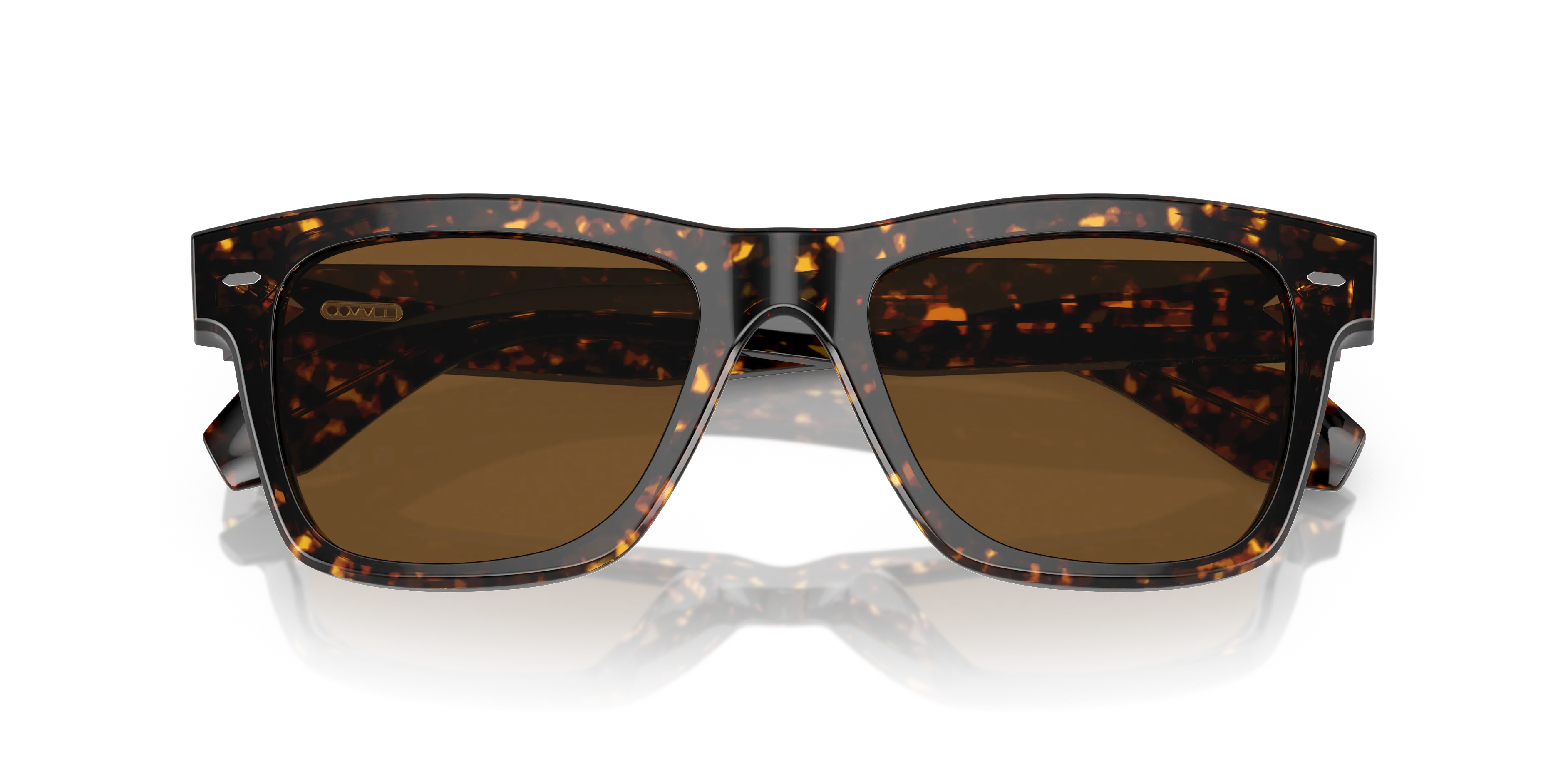 Oliver Peoples OV5552SU N.04 SUN 174157 Occhiali da sole Acetato Tartaruga Marrone Squadrata Polarizzata - immagine 2