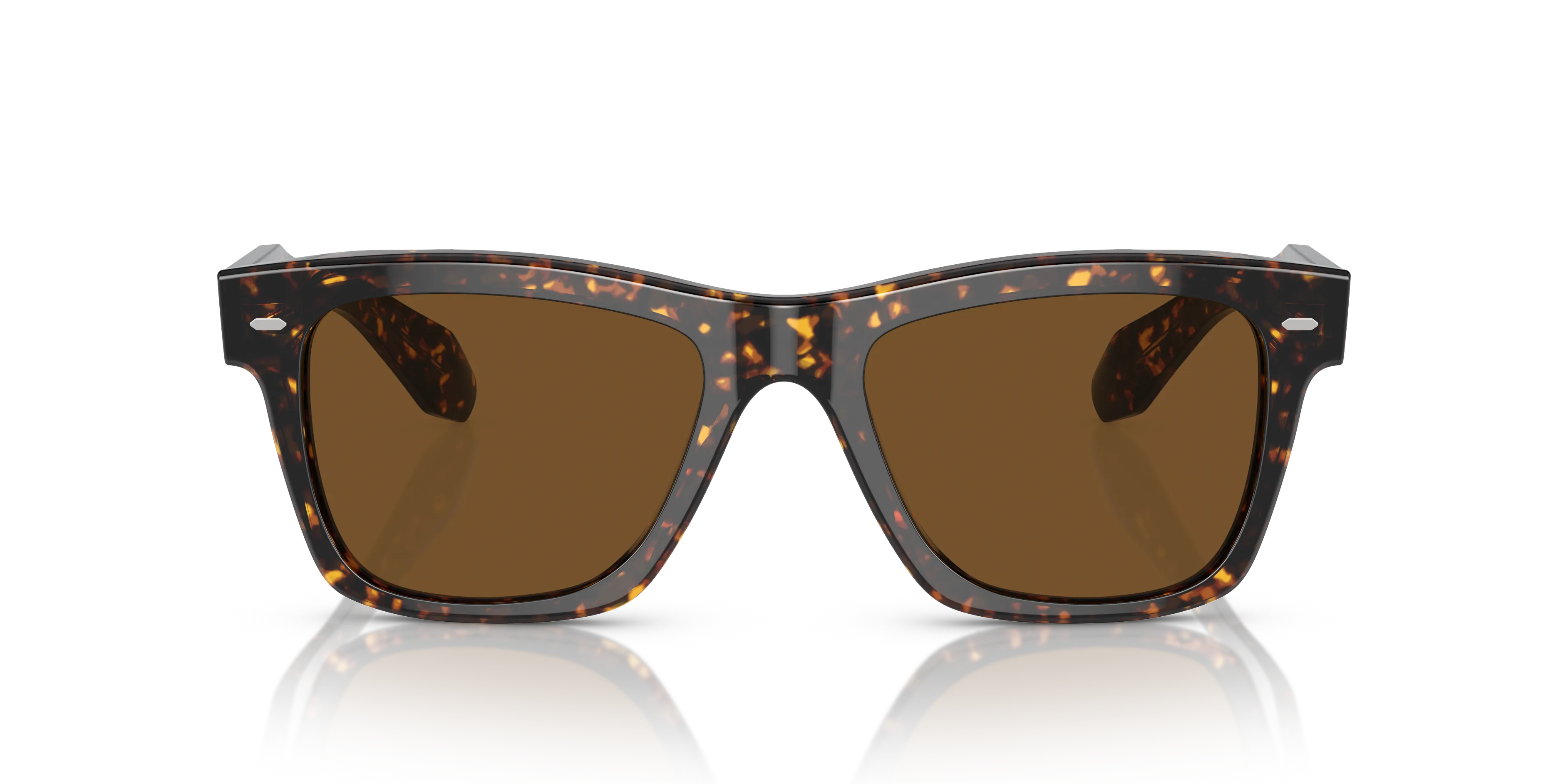 Oliver Peoples OV5552SU N.04 SUN 174157 Occhiali da sole Acetato Tartaruga Marrone Squadrata Polarizzata - immagine 3