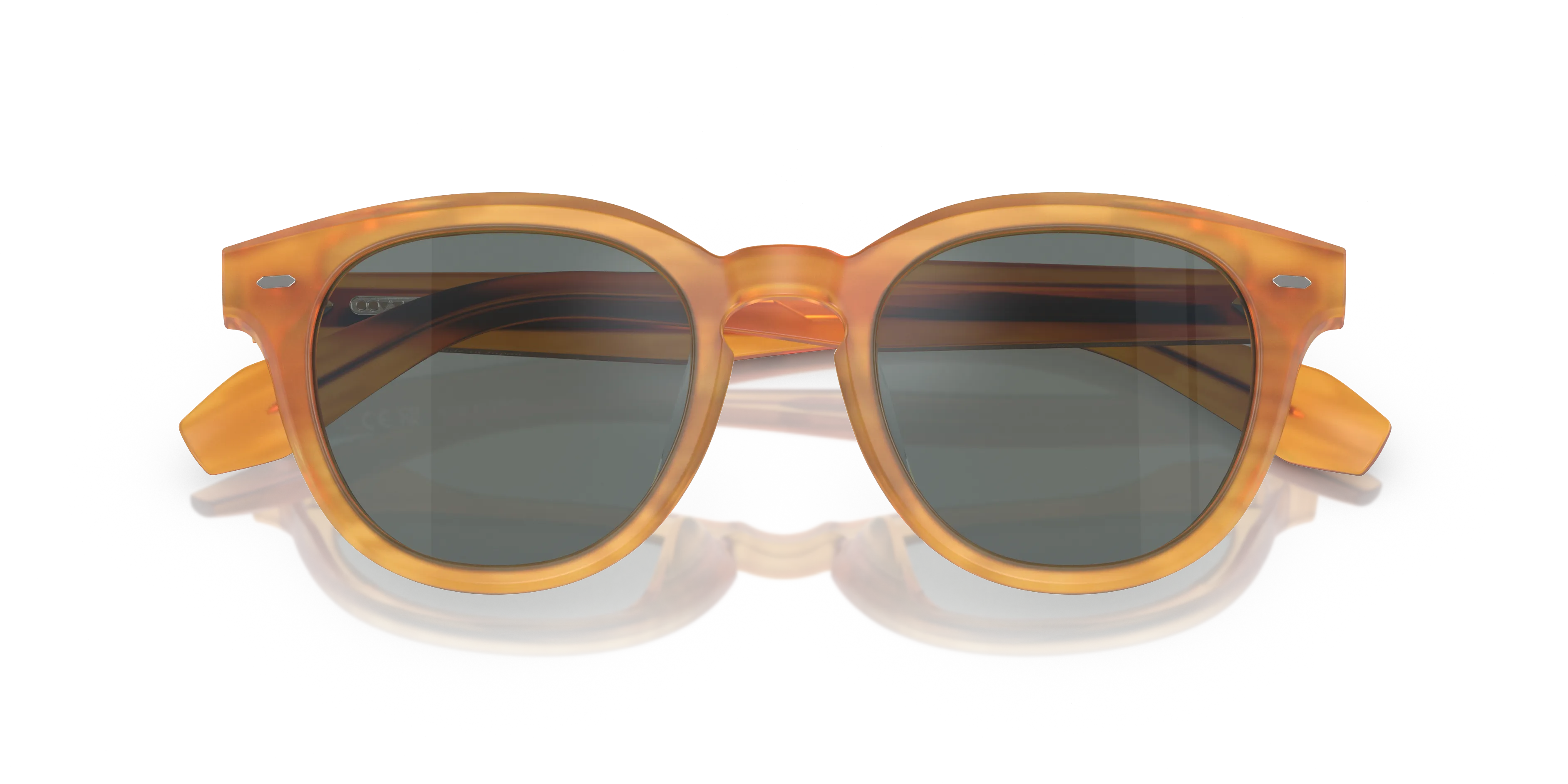 Oliver Peoples OV5547SU N.05 SUN 1779W5 Occhiali da sole Acetato Giallo Blu Squadrata Normale - immagine 2