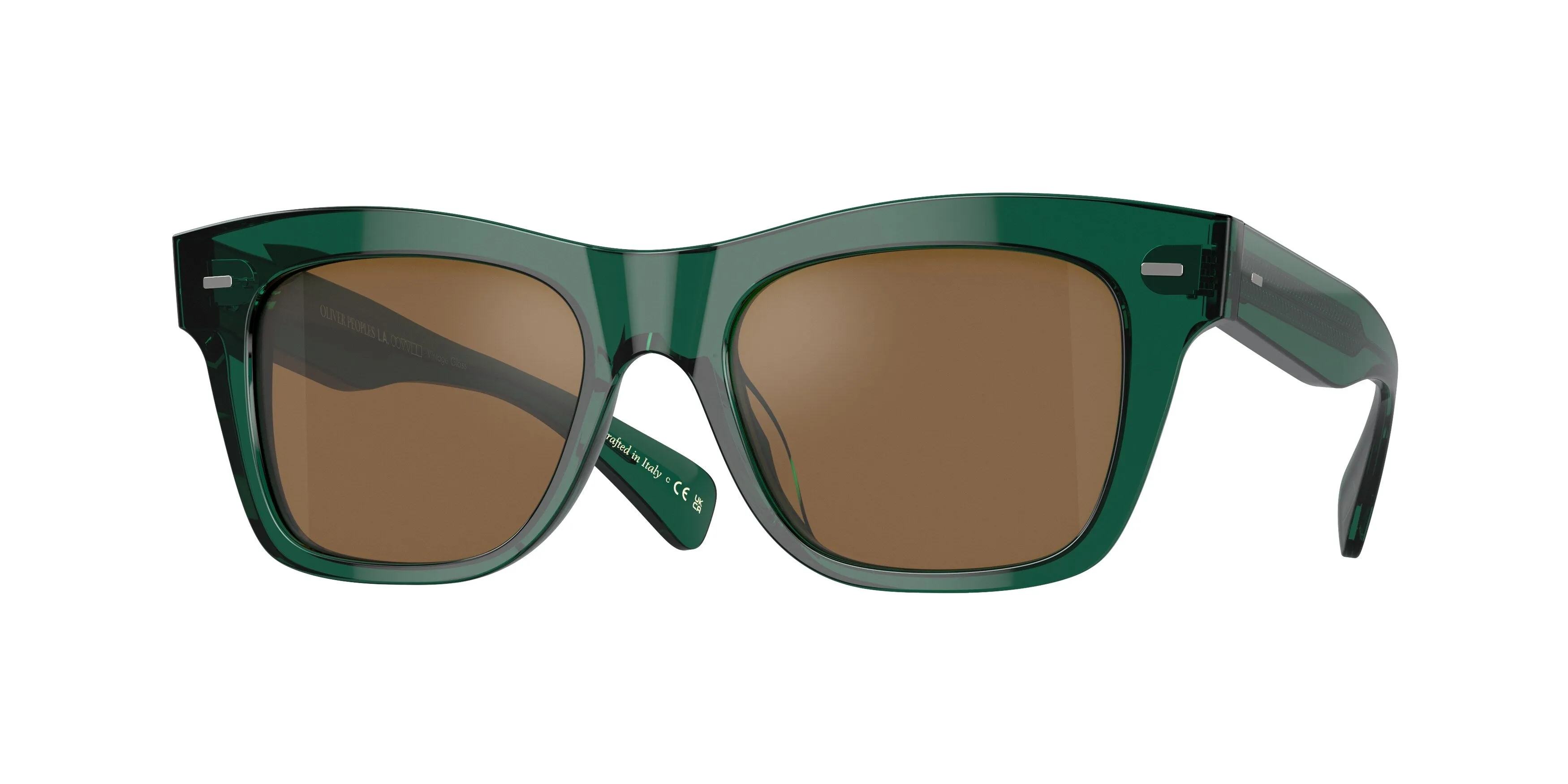 Oliver Peoples OV5542SU MS. OLIVER 1763G8 Occhiali da sole Acetato Verde Arancione Pillow Normale - immagine 1