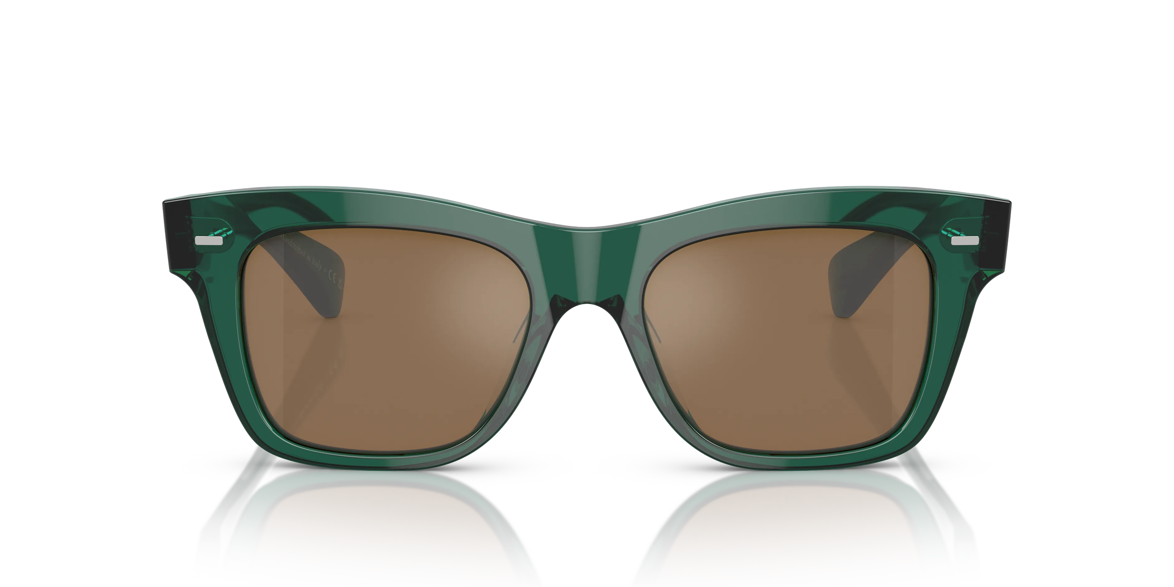 Oliver Peoples OV5542SU MS. OLIVER 1763G8 Occhiali da sole Acetato Verde Arancione Pillow Normale - immagine 3