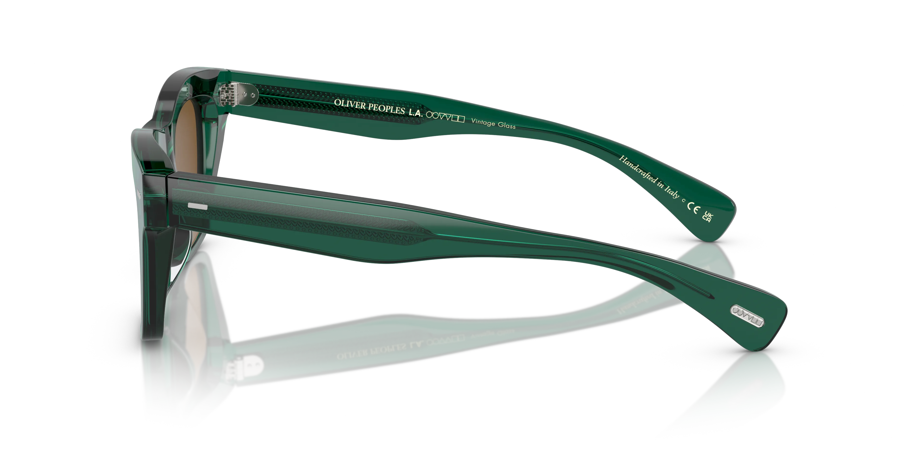Oliver Peoples OV5542SU MS. OLIVER 1763G8 Occhiali da sole Acetato Verde Arancione Pillow Normale - immagine 4