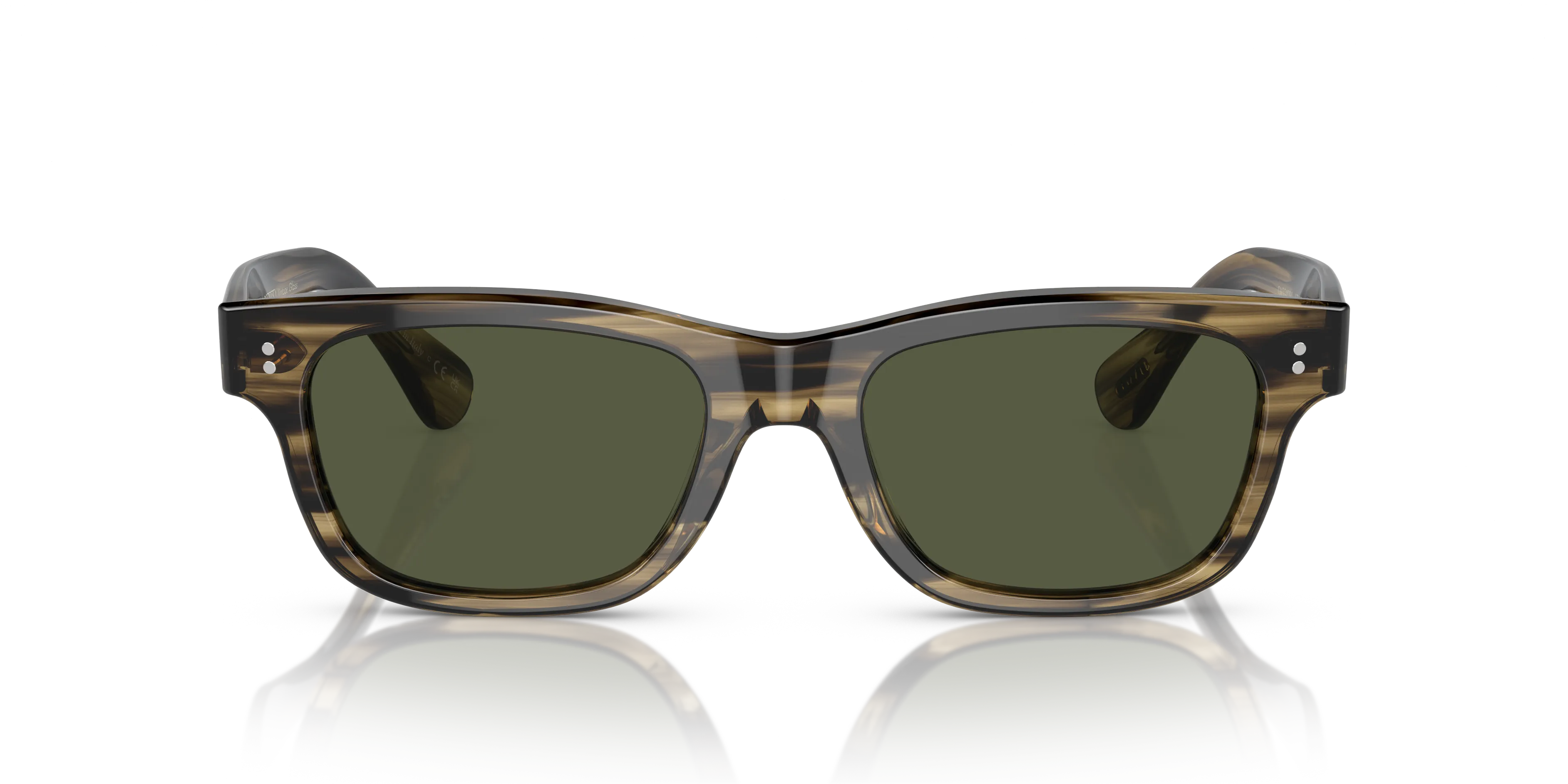 Oliver Peoples OV5540SU ROSSON SUN 171952 Occhiali da sole Acetato Verde Verde G15 Pillow Normale - immagine 3