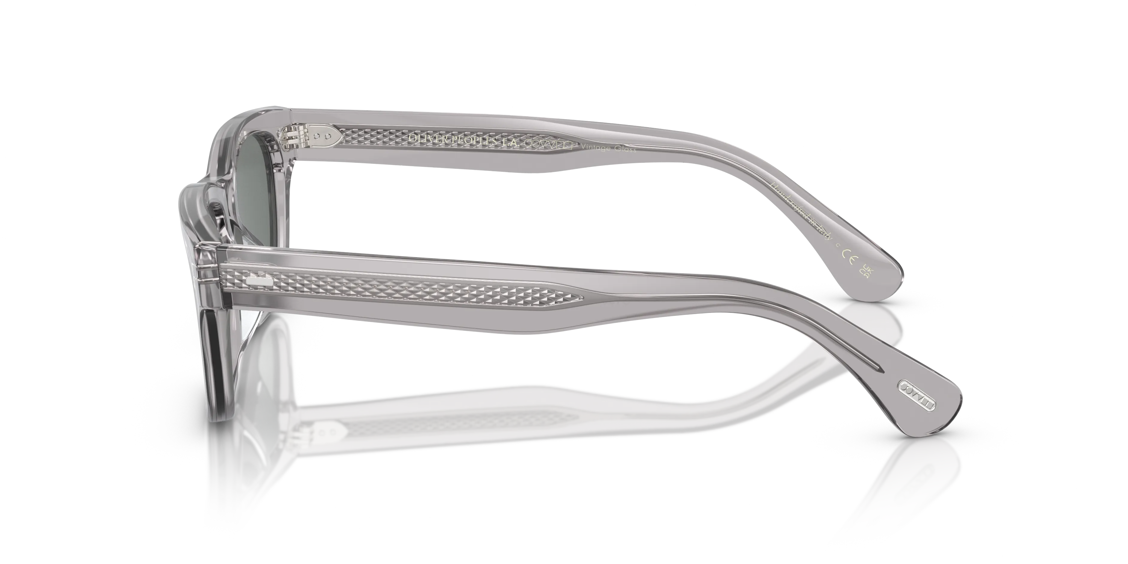 Oliver Peoples OV5540SU ROSSON SUN 1132W5 Occhiali da sole Acetato Grigio Blu Pillow Normale - immagine 4
