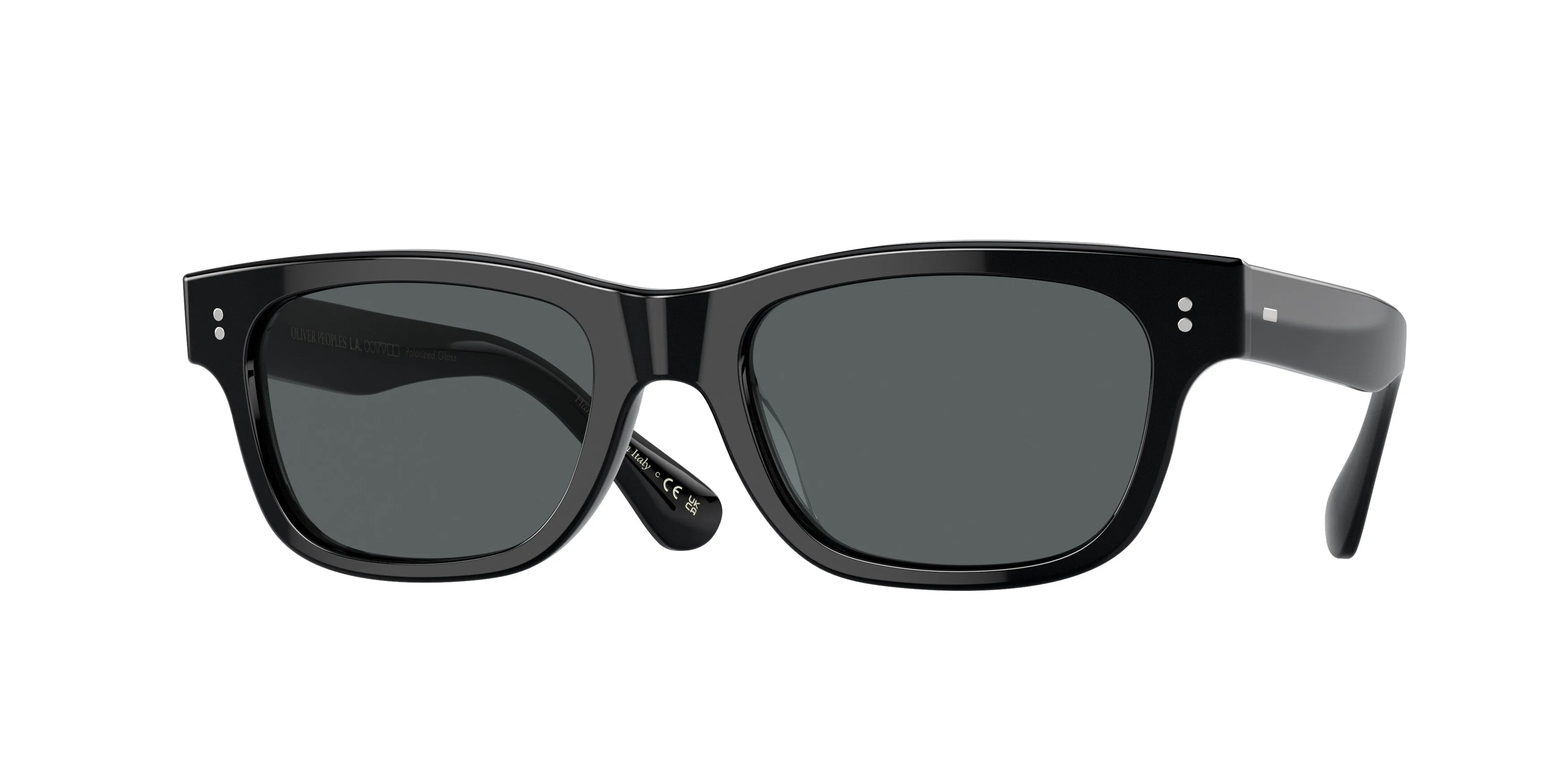 Oliver Peoples OV5540SU ROSSON SUN 1005P2 Occhiali da sole Acetato Nero Grigio Pillow Polarizzata - immagine 1
