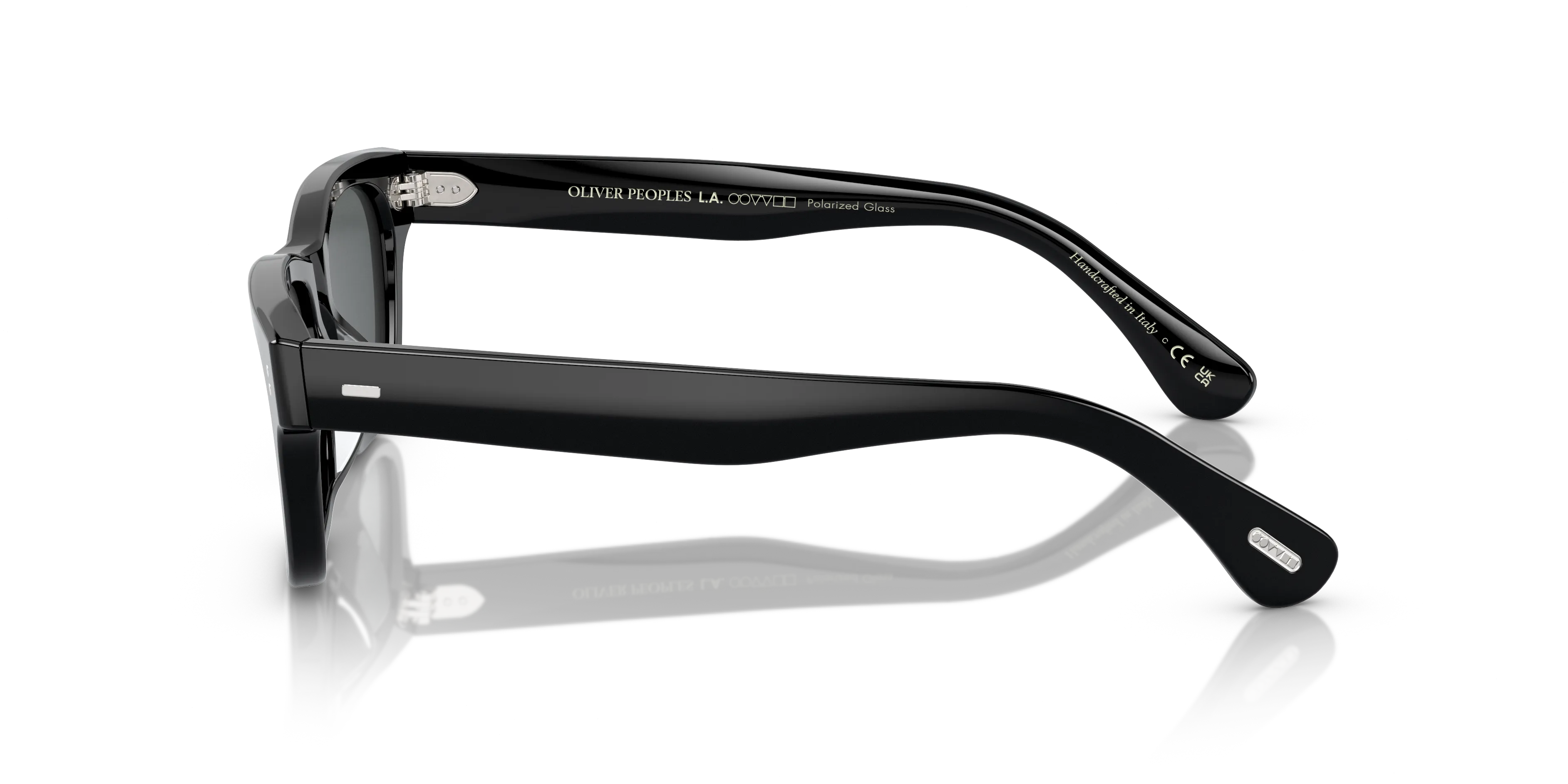 Oliver Peoples OV5540SU ROSSON SUN 1005P2 Occhiali da sole Acetato Nero Grigio Pillow Polarizzata - immagine 4