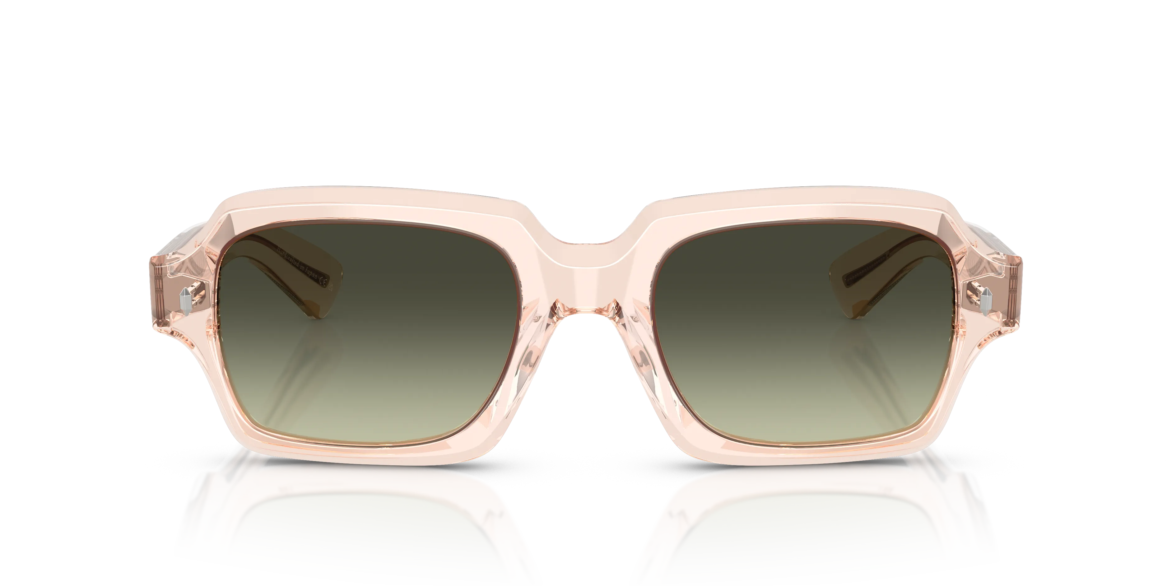 Oliver Peoples OV5539SU DEVANEY 1743BH Occhiali da sole Acetato Rosso Verde G15 Squadrata Normale - immagine 3