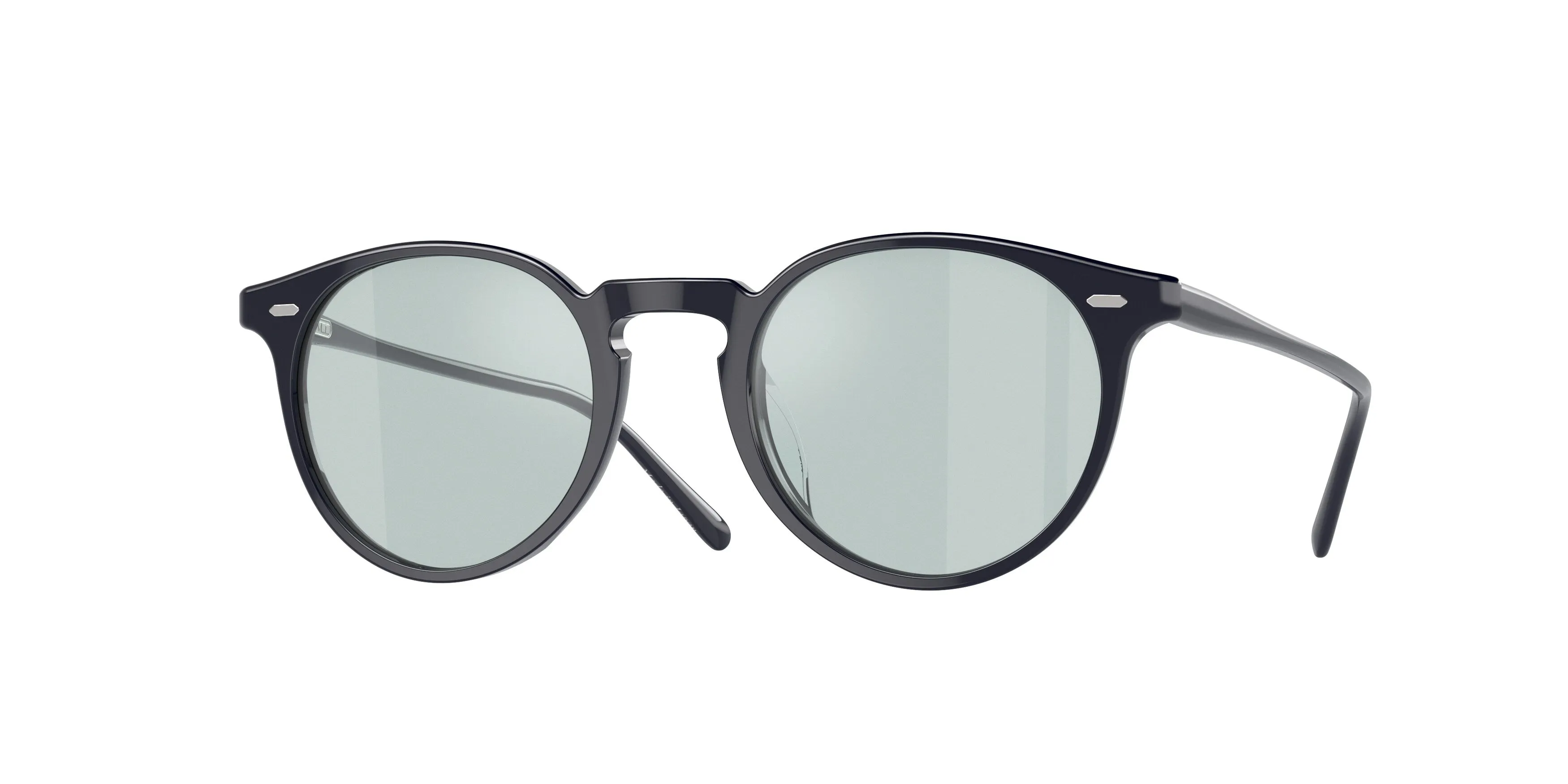 Oliver Peoples OV5529U N.02 1771 Montature da vista Acetato Blu Blu Pantos Normale - immagine 1