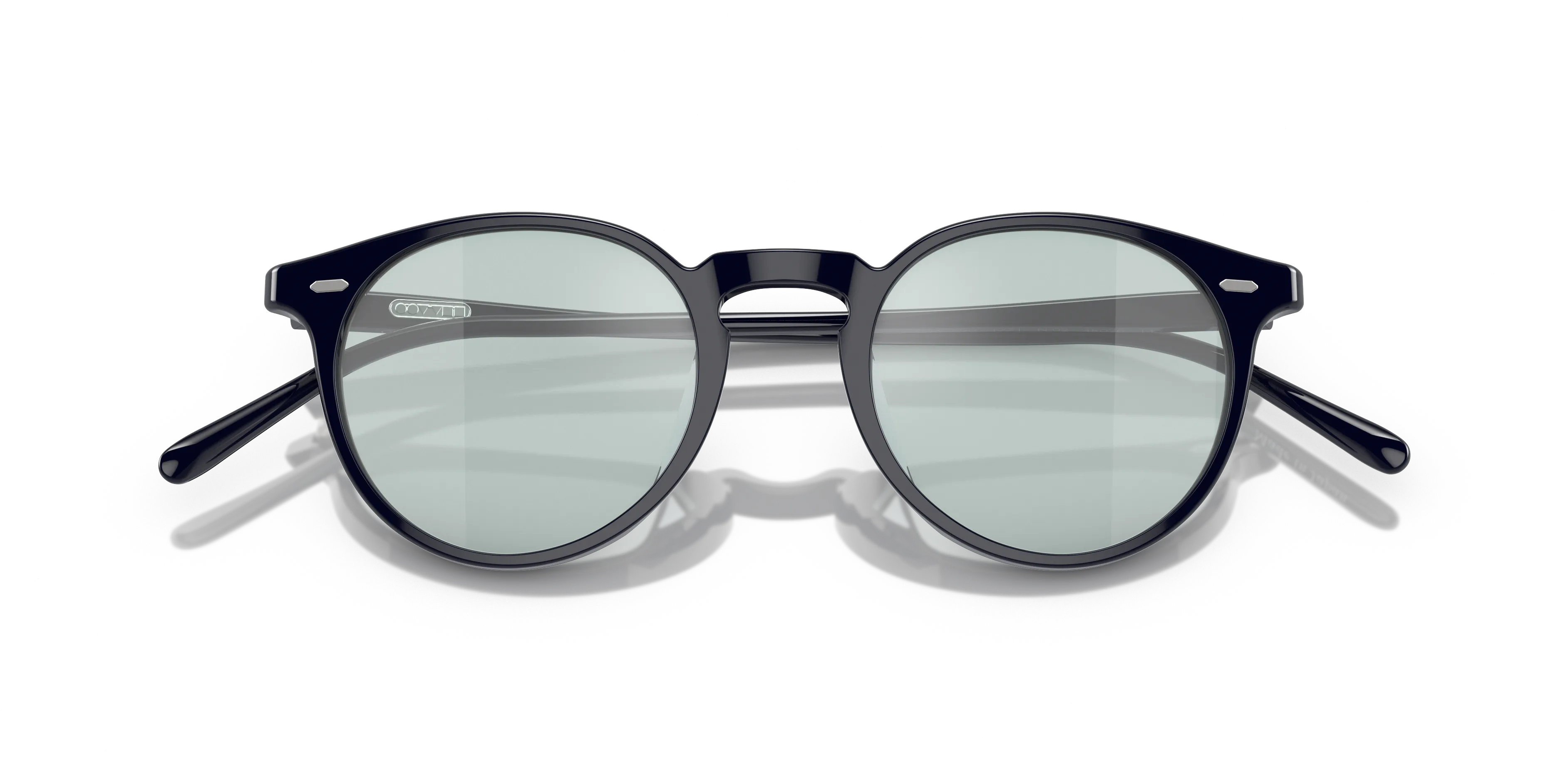 Oliver Peoples OV5529U N.02 1771 Montature da vista Acetato Blu Blu Pantos Normale - immagine 2