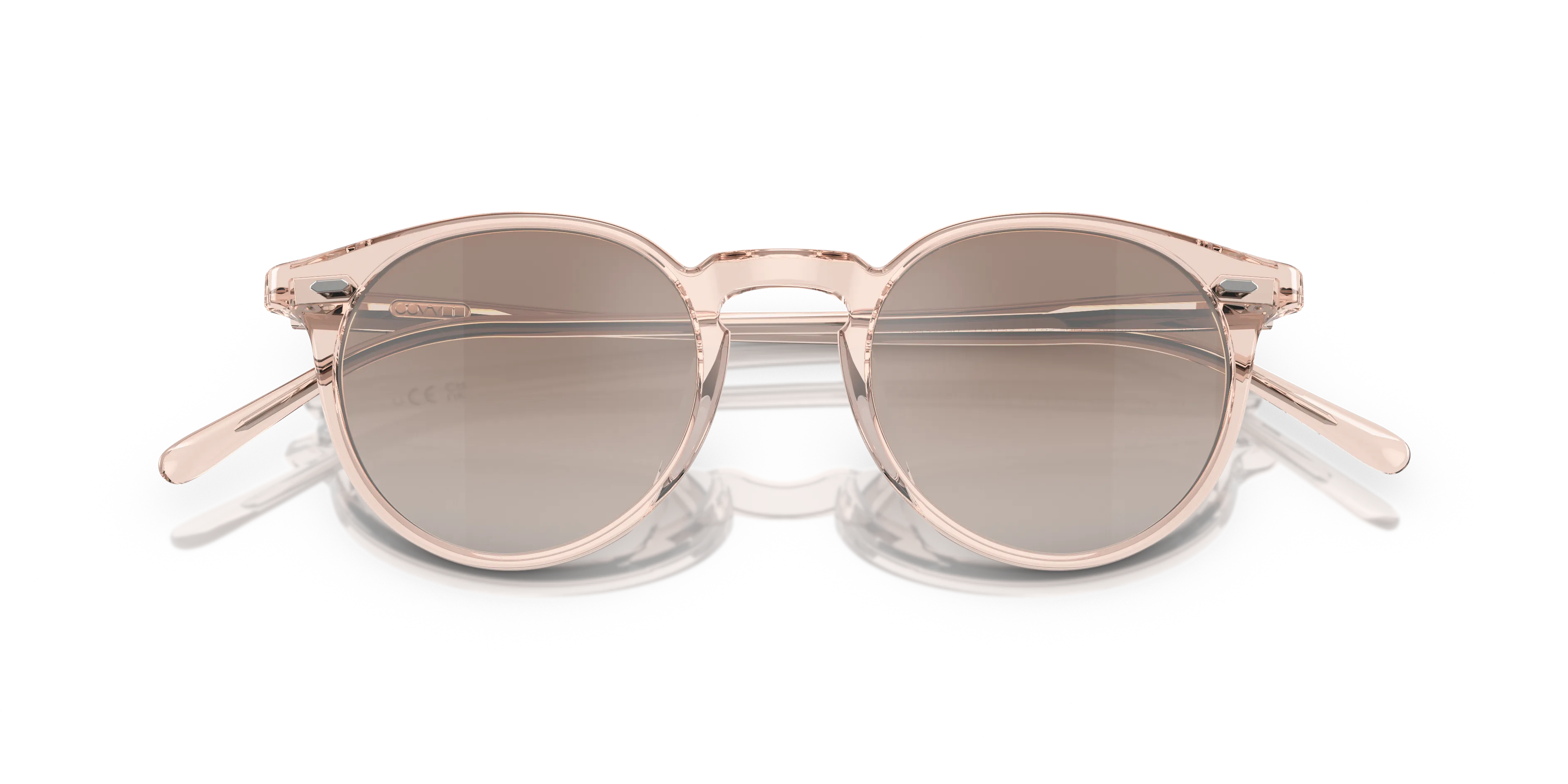 Oliver Peoples OV5529SU N.02 SUN 1743Q1 Occhiali da sole Acetato Rosso Marrone Pantos Normale - immagine 2