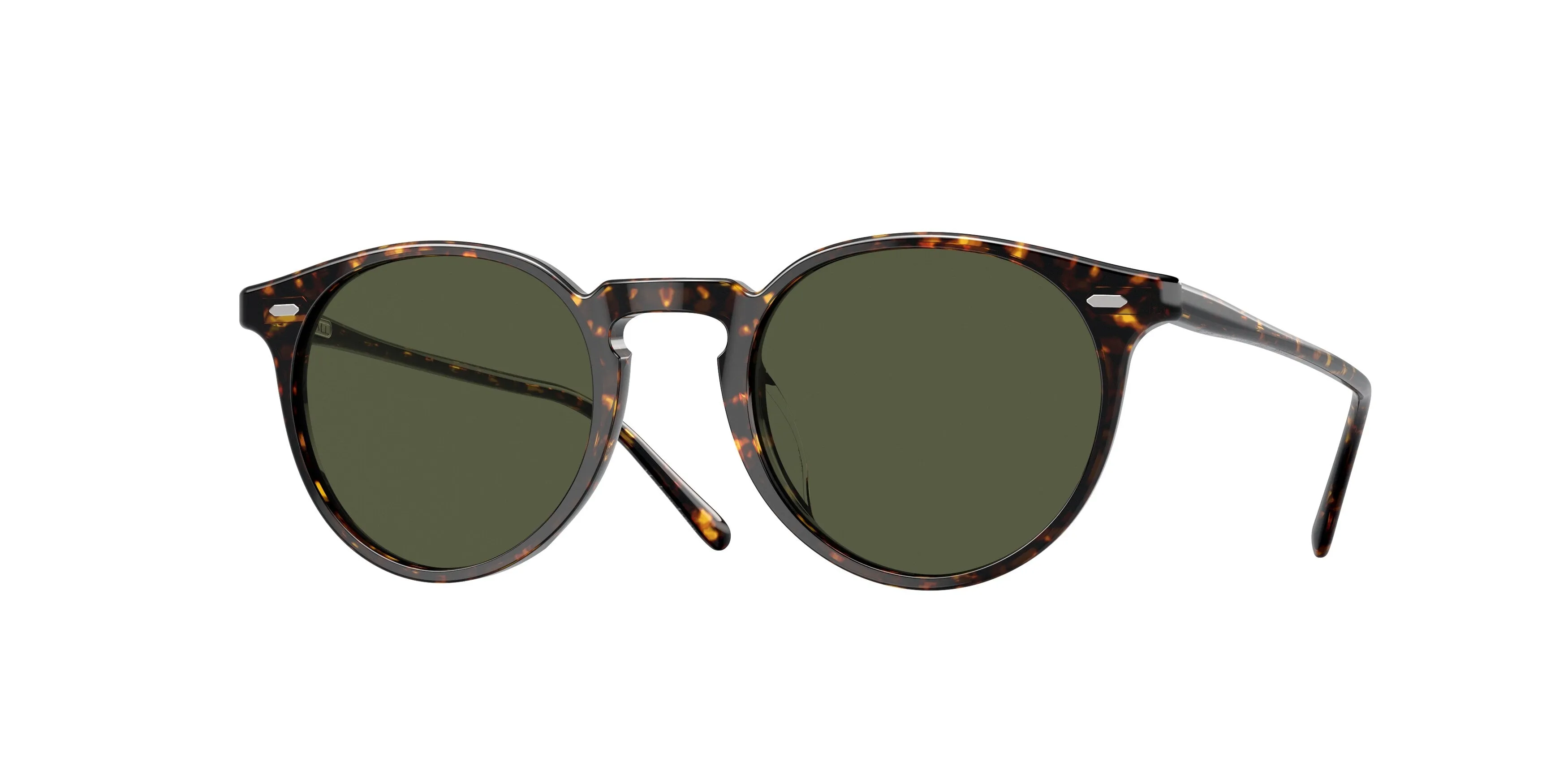 Oliver Peoples OV5529SU N.02 SUN 174152 Occhiali da sole Acetato Tartaruga Verde G15 Pantos Normale - immagine 1