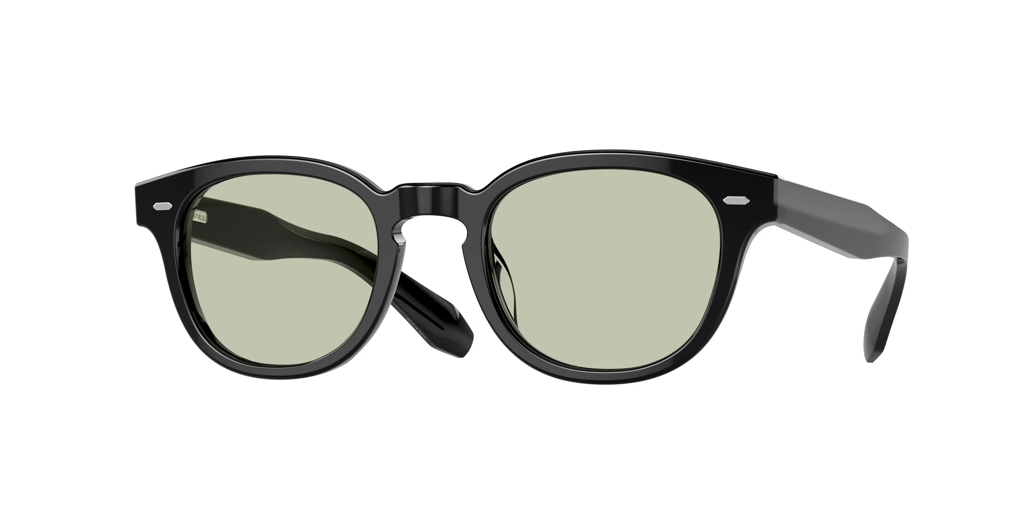 Oliver Peoples OV5528U N.01 1731 Montature da vista Acetato Nero Verde Pantos Normale - immagine 1