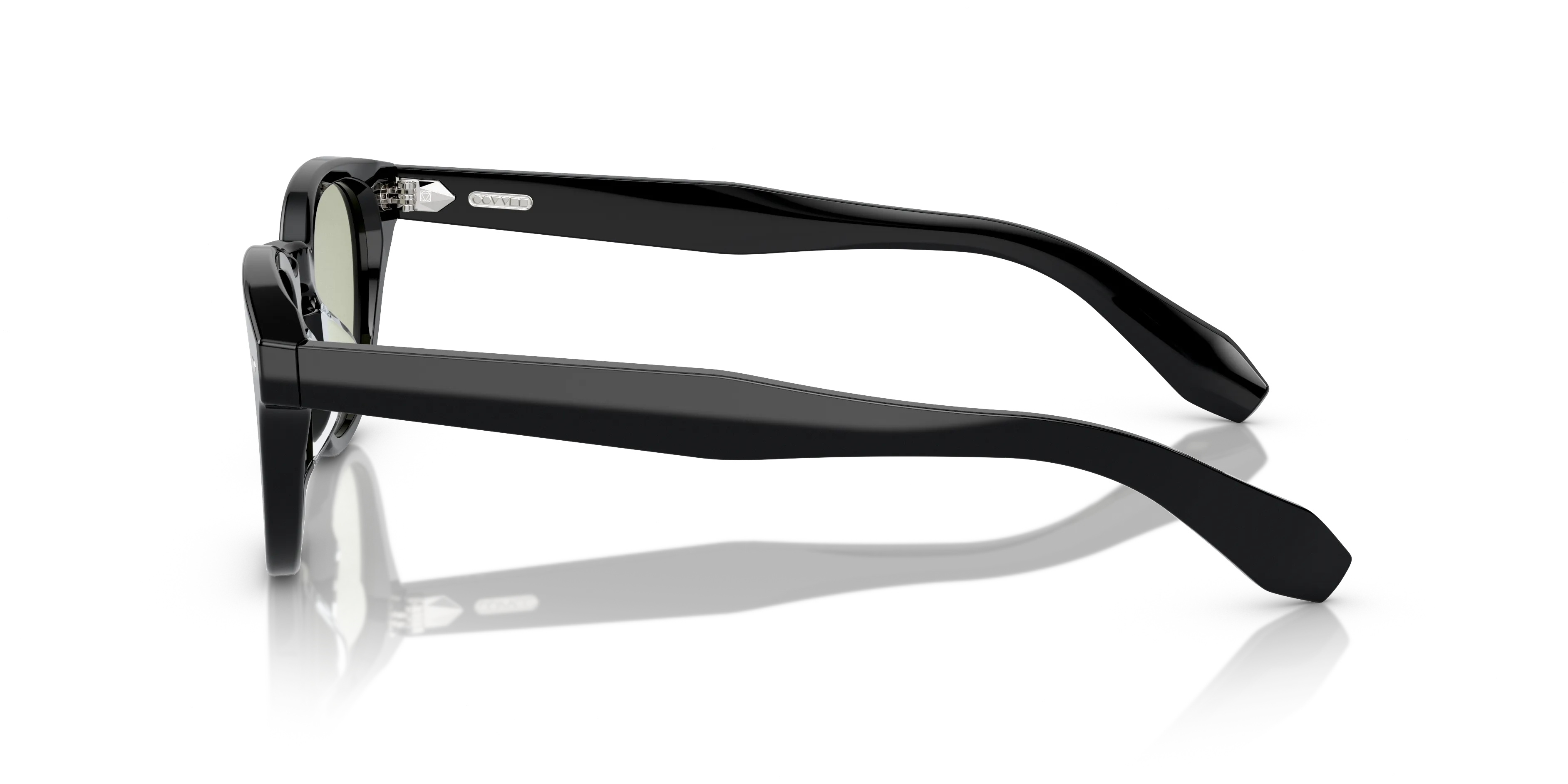 Oliver Peoples OV5528U N.01 1731 Montature da vista Acetato Nero Verde Pantos Normale - immagine 4