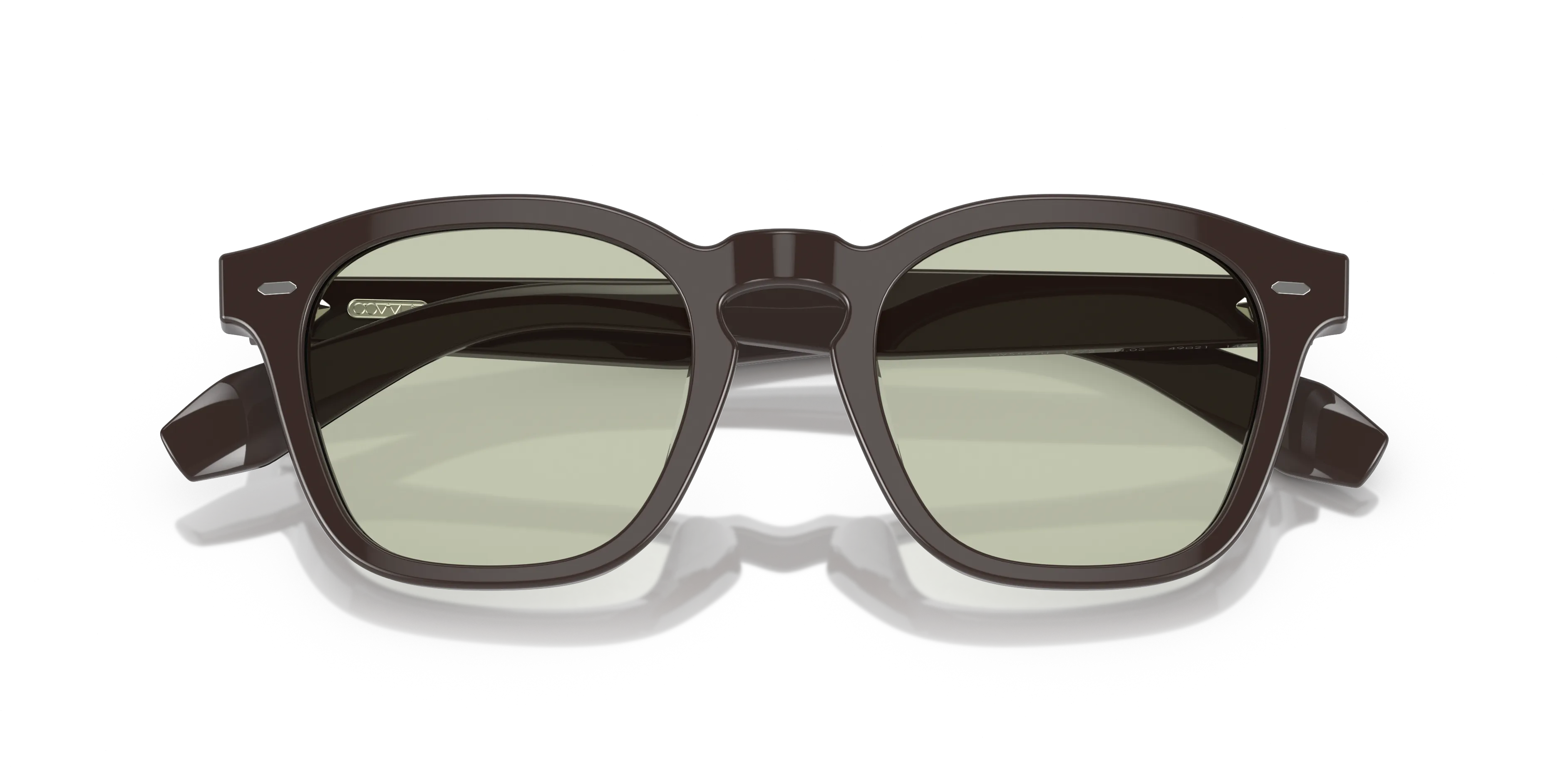 Oliver Peoples OV5527U N.03 1772 Montature da vista Acetato Marrone Verde Pillow Normale - immagine 2