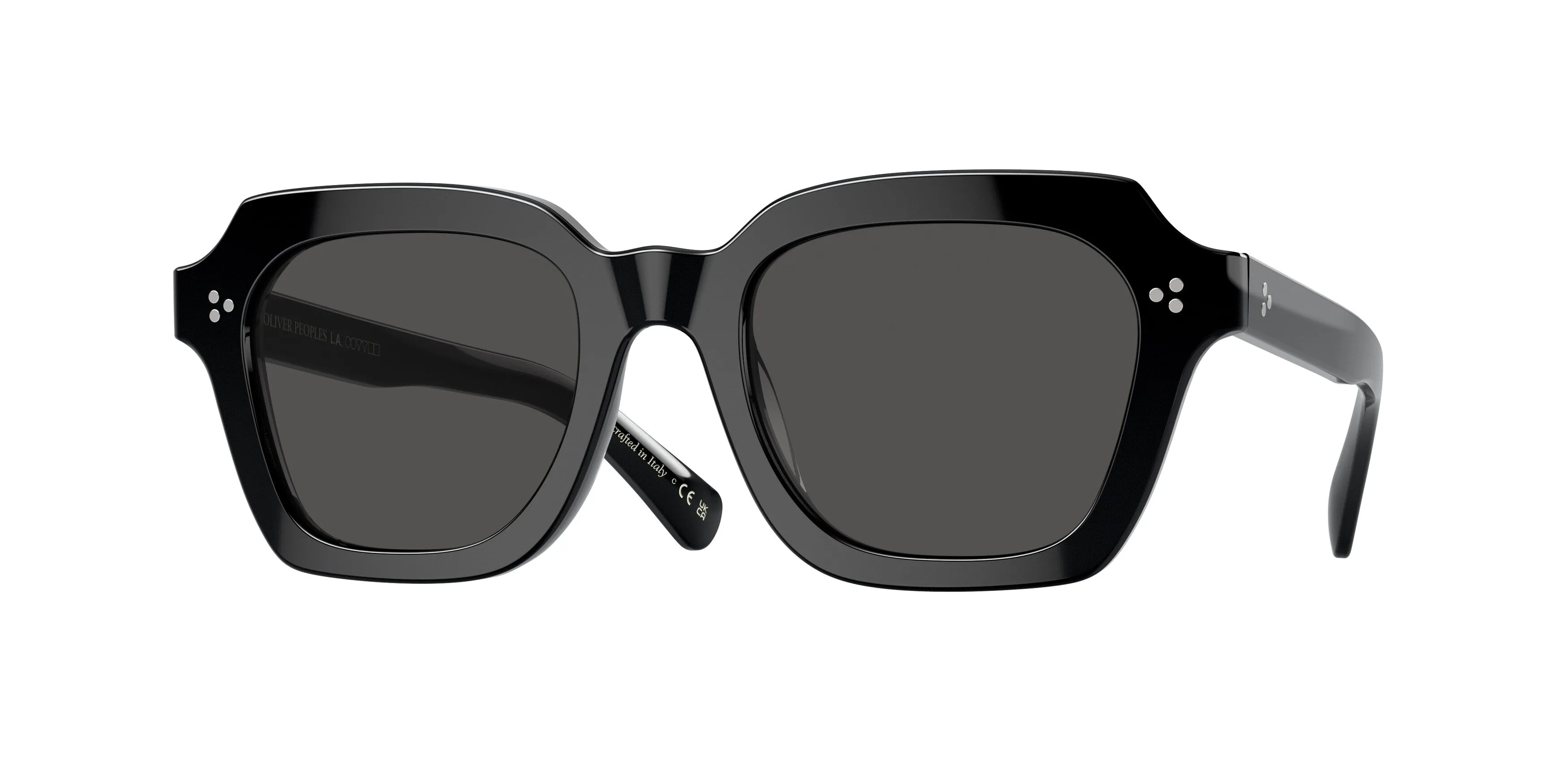 Oliver Peoples OV5526SU KIENNA 100587 Occhiali da sole Acetato Nero Grigio Pillow Normale - immagine 1