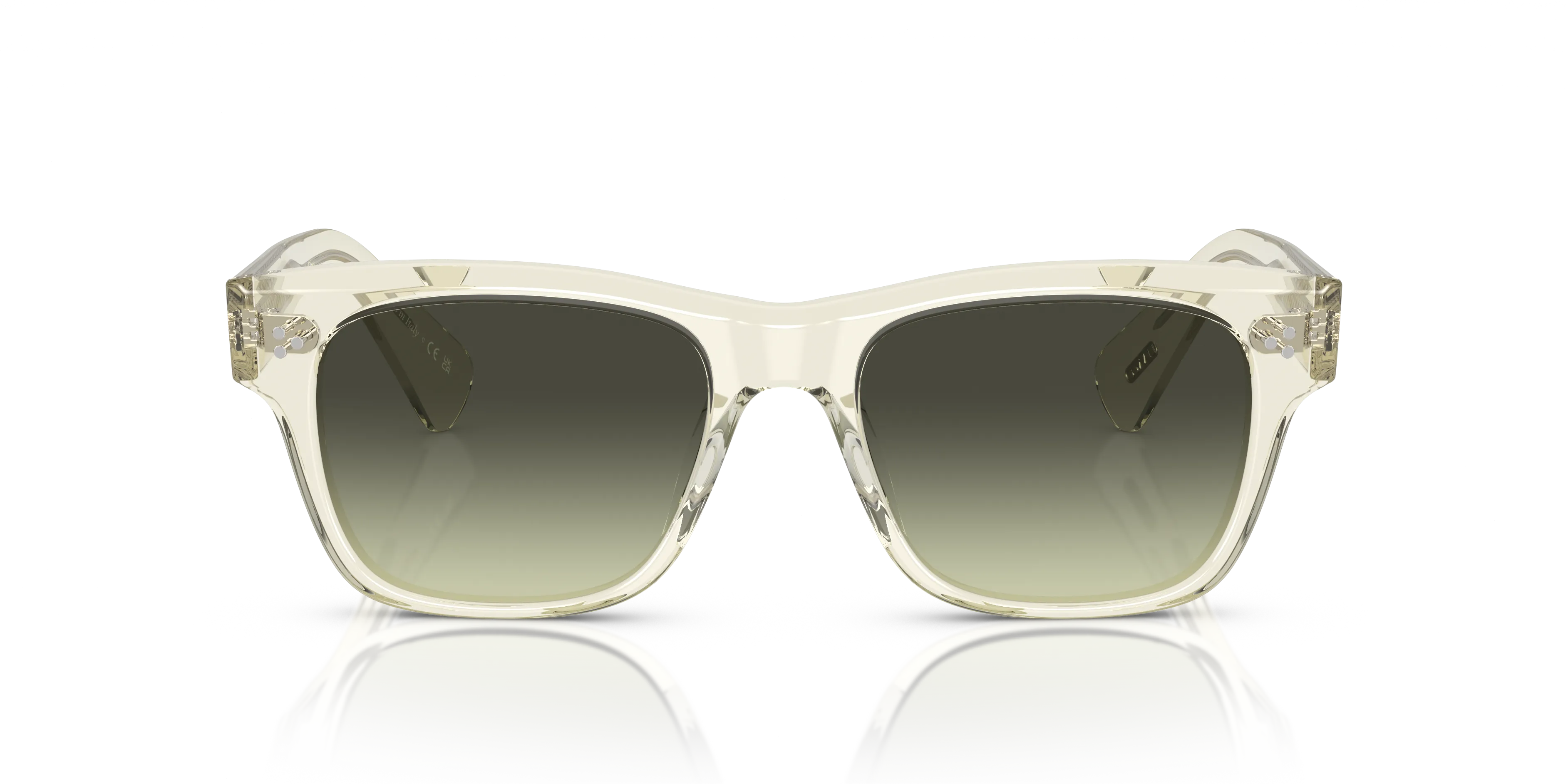 Oliver Peoples OV5524SU BIRELL SUN 1692BH Occhiali da sole Acetato Marrone Verde G15 Pillow Normale - immagine 3