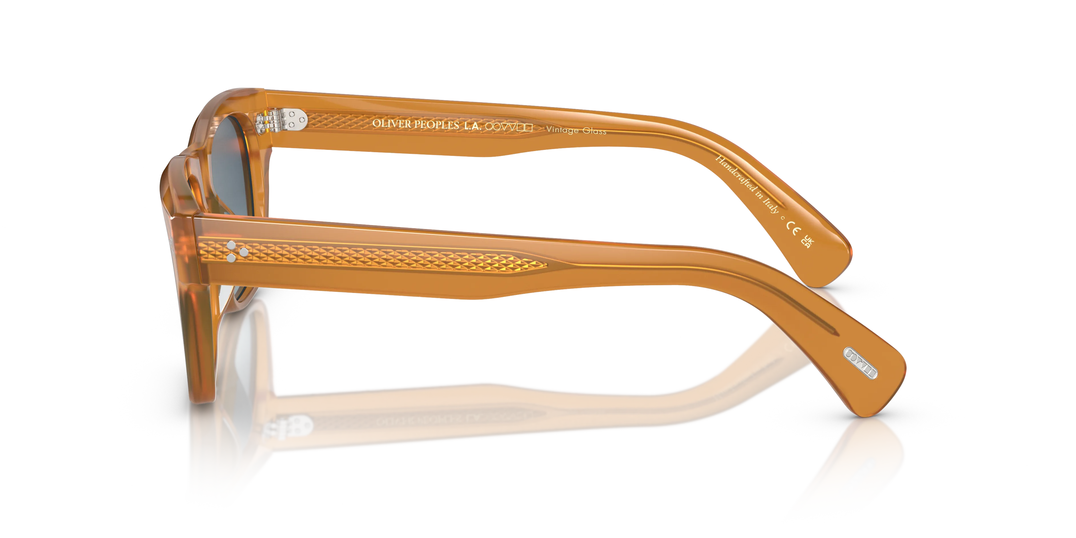 Oliver Peoples OV5524SU BIRELL SUN 1578Q8 Occhiali da sole Acetato Marrone Blu Pillow Normale - immagine 4