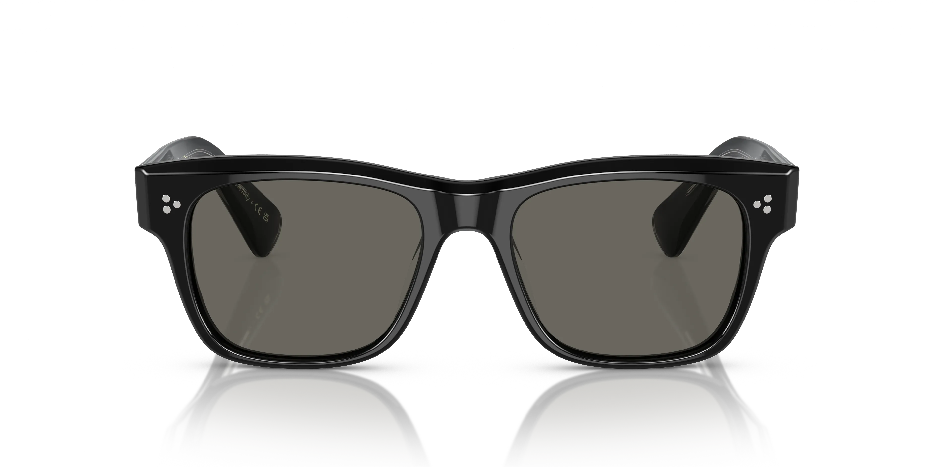 Oliver Peoples OV5524SU BIRELL SUN 1492R5 Occhiali da sole Acetato Nero Grigio Pillow Normale - immagine 3