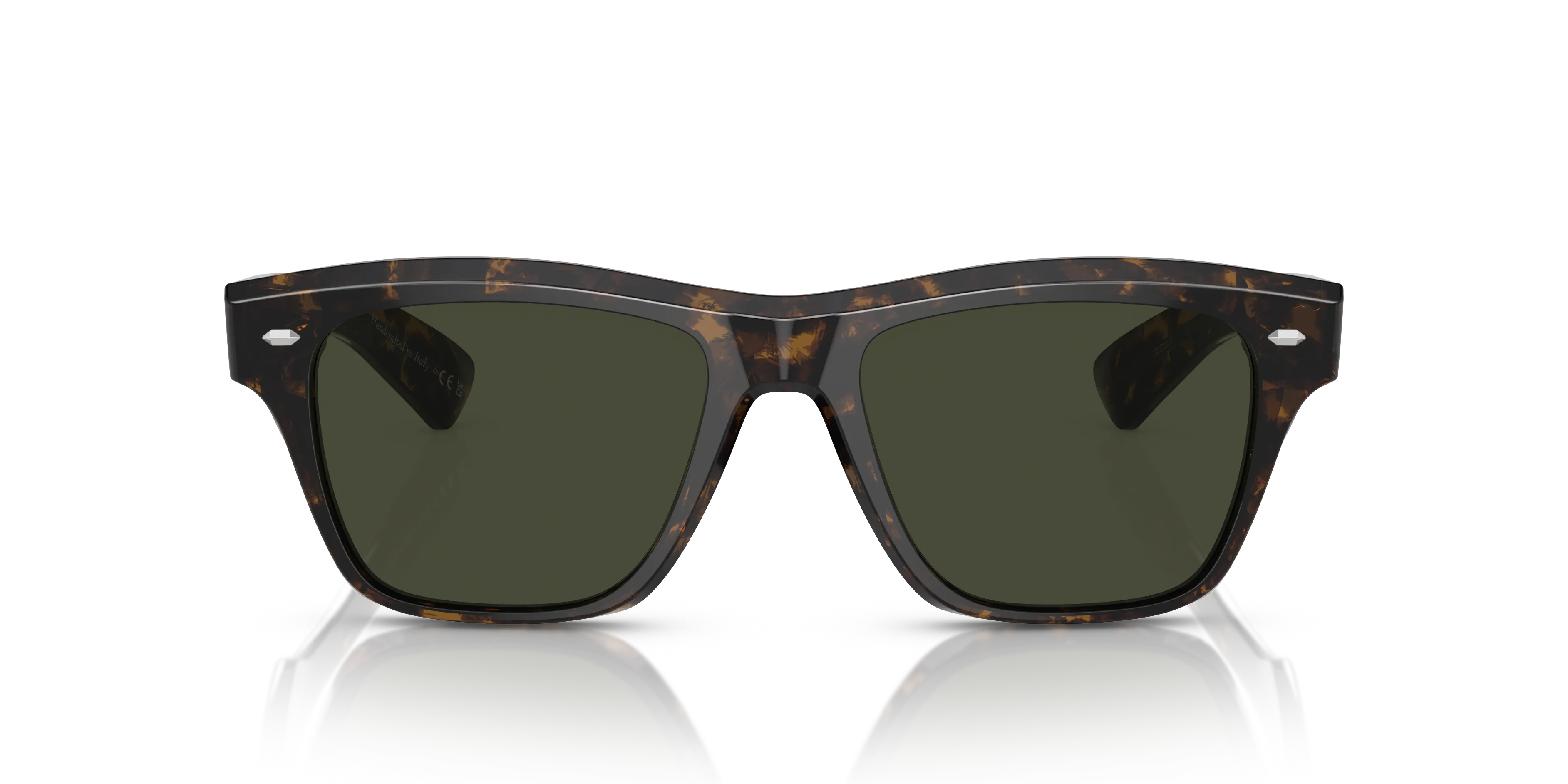 Oliver Peoples OV5522SU OLIVER SIXTIES SUN 1747P1 Occhiali da sole Acetato Tartaruga Verde G15 Pillow Polarizzata - immagine 3