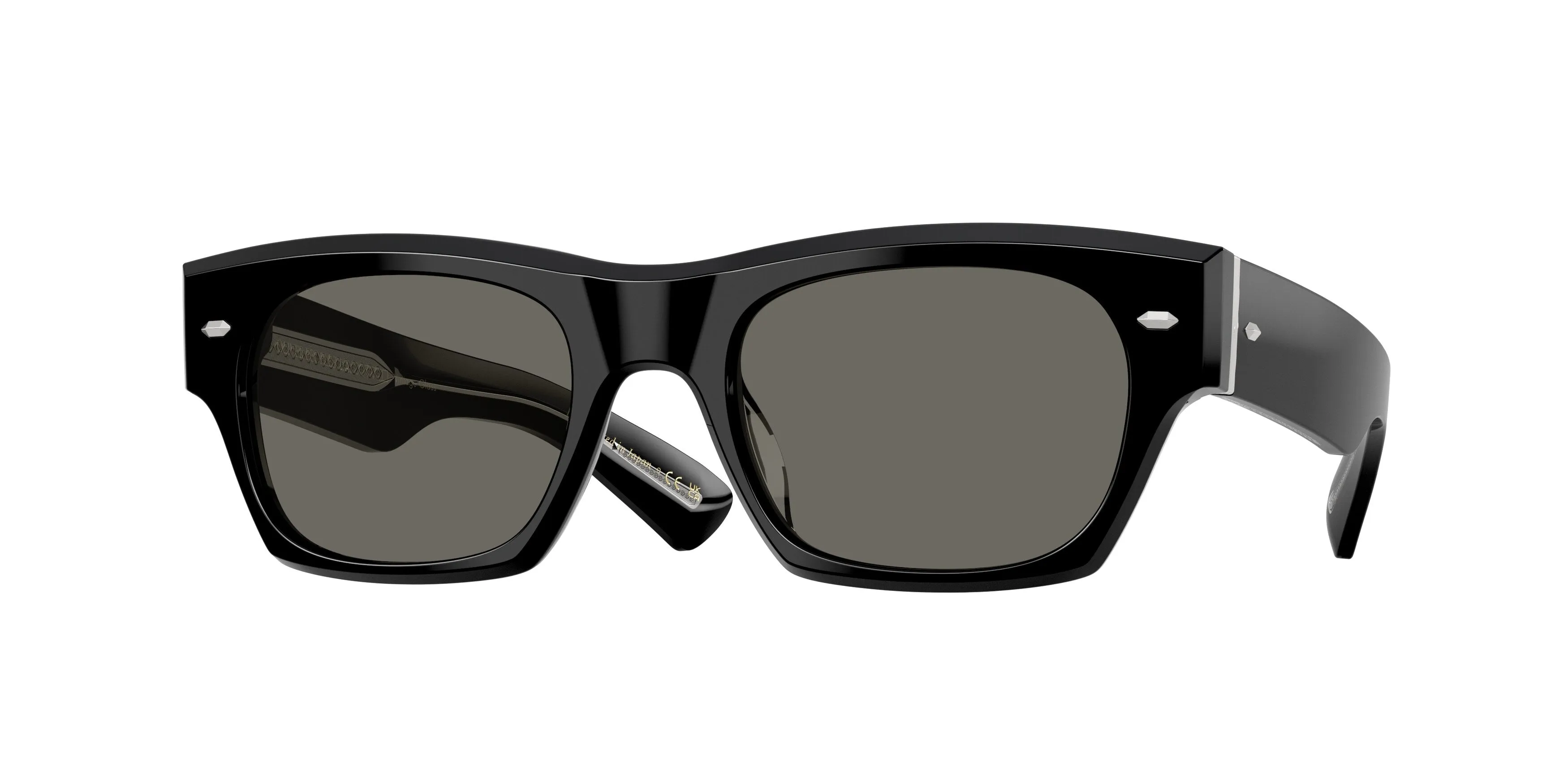 Oliver Peoples OV5514SU KASDAN 1731R5 Occhiali da sole Acetato Nero Grigio Squadrata Normale - immagine 1