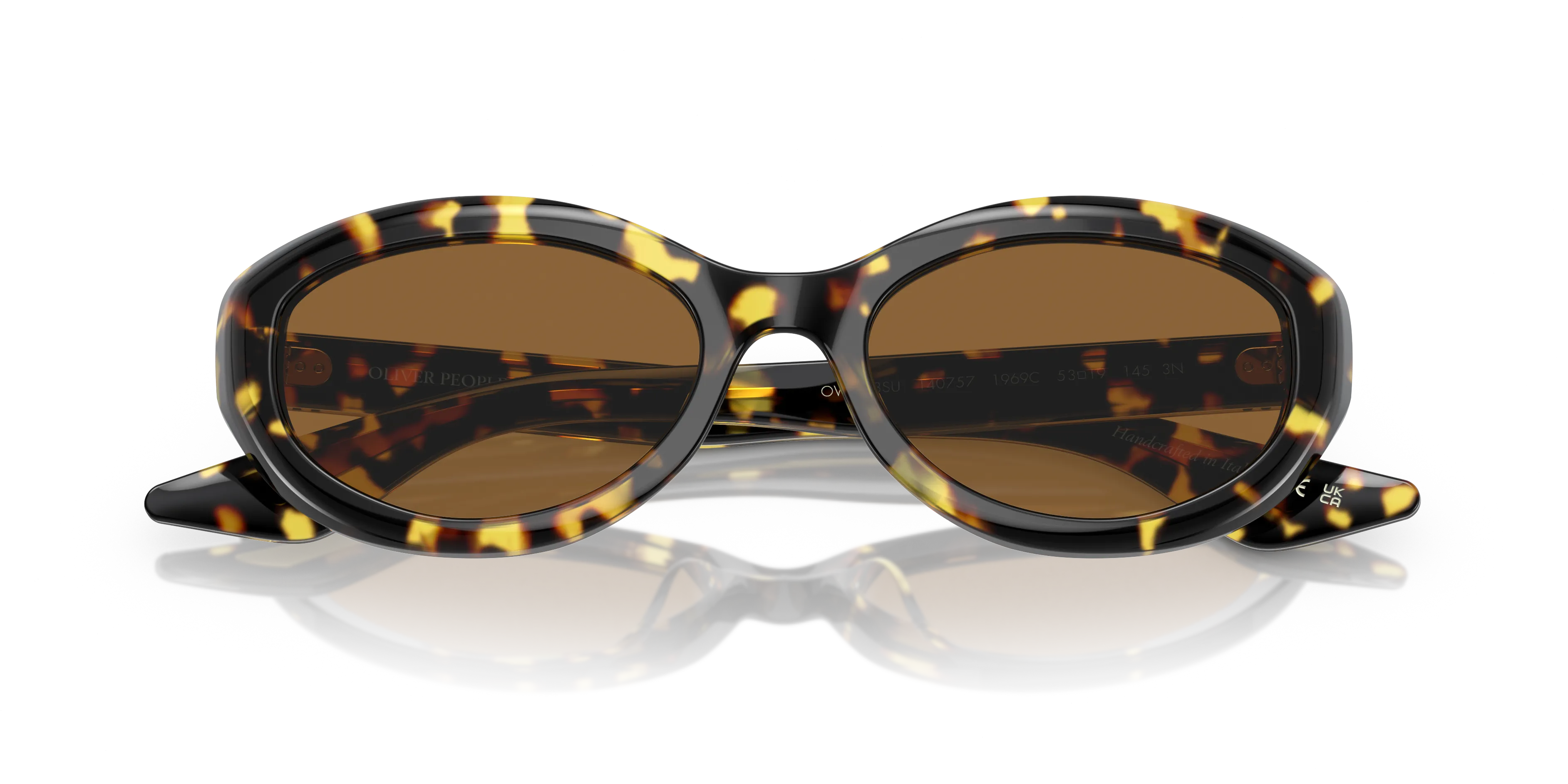 Oliver Peoples OV5513SU 1969C 140757 Occhiali da sole Acetato Tartaruga Marrone Squadrata Normale - immagine 2