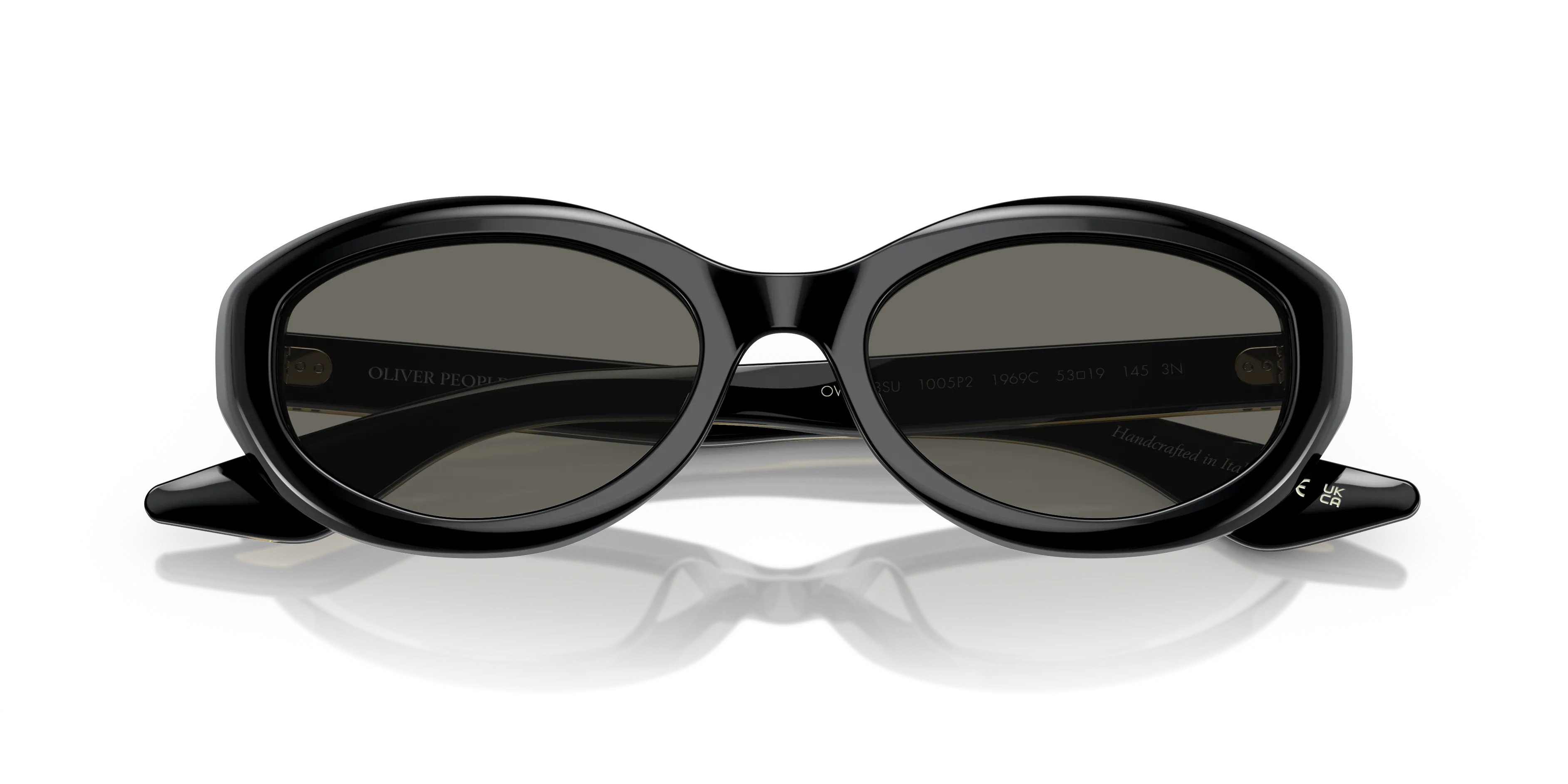 Oliver Peoples OV5513SU 1969C 1005P2 Occhiali da sole Acetato Nero Grigio Squadrata Normale - immagine 2