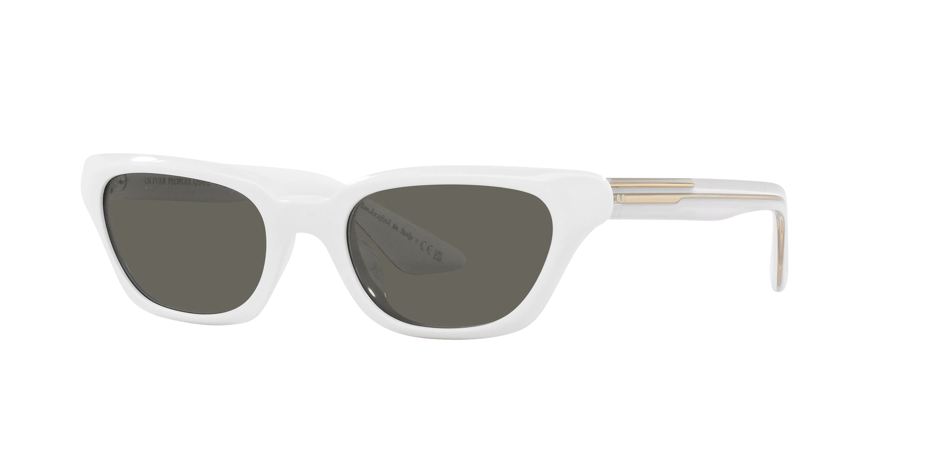 Oliver Peoples OV5512SU 1983C 1760R5 Occhiali da sole Acetato Bianco Grigio Cat Eye Normale - immagine 1