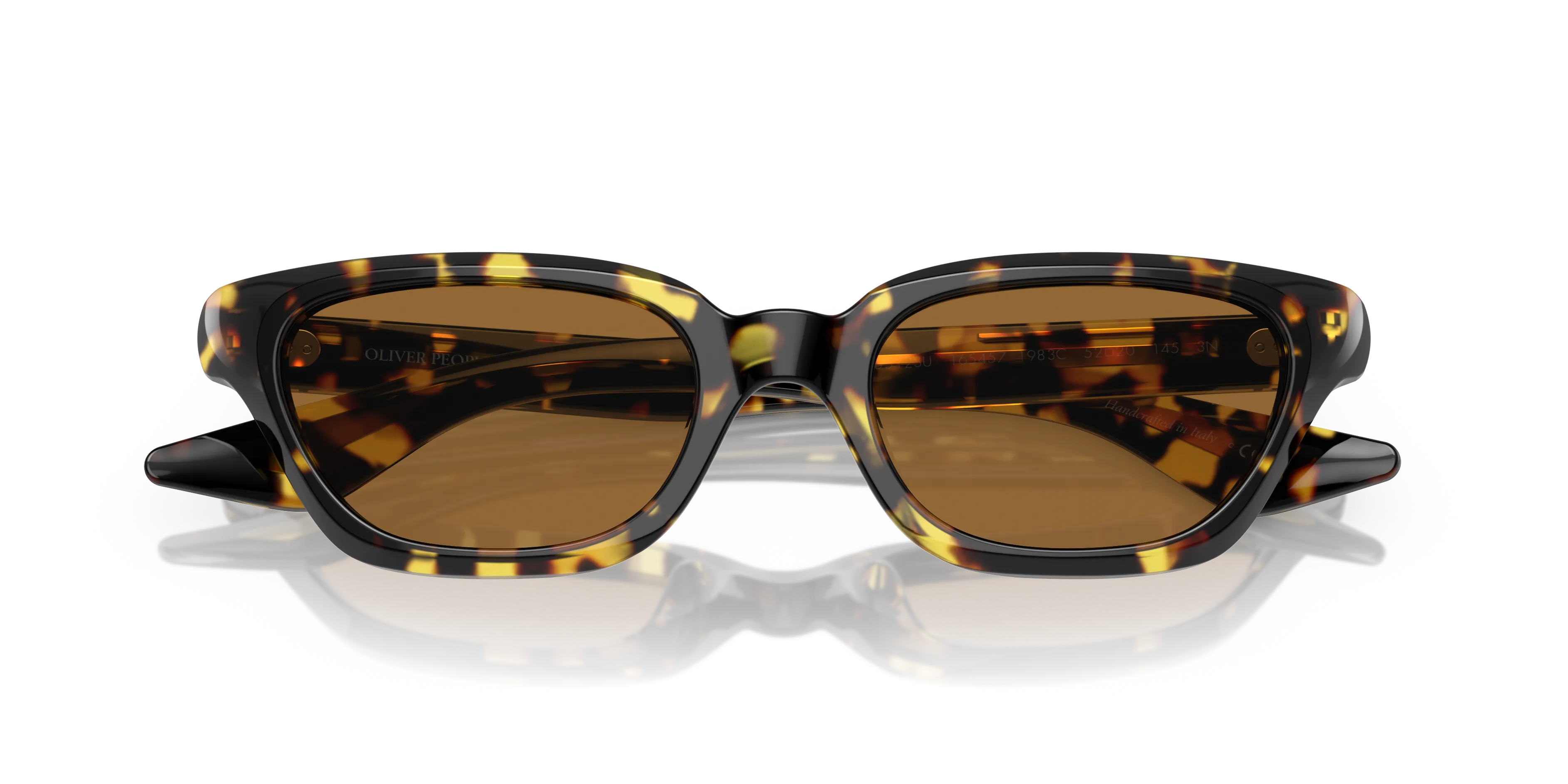 Oliver Peoples OV5512SU 1983C 165457 Occhiali da sole Acetato Tartaruga Marrone Cat Eye Normale - immagine 2