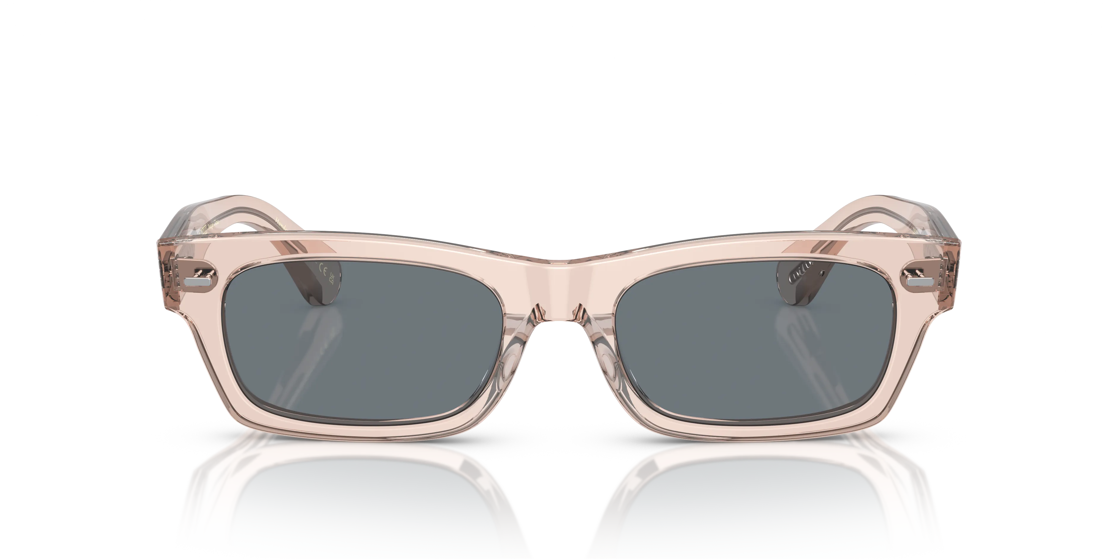 Oliver Peoples OV5510SU BOUDREAU L.A 1743R8 Occhiali da sole Acetato Rosso Grigio Squadrata Fotocromatiche - immagine 3