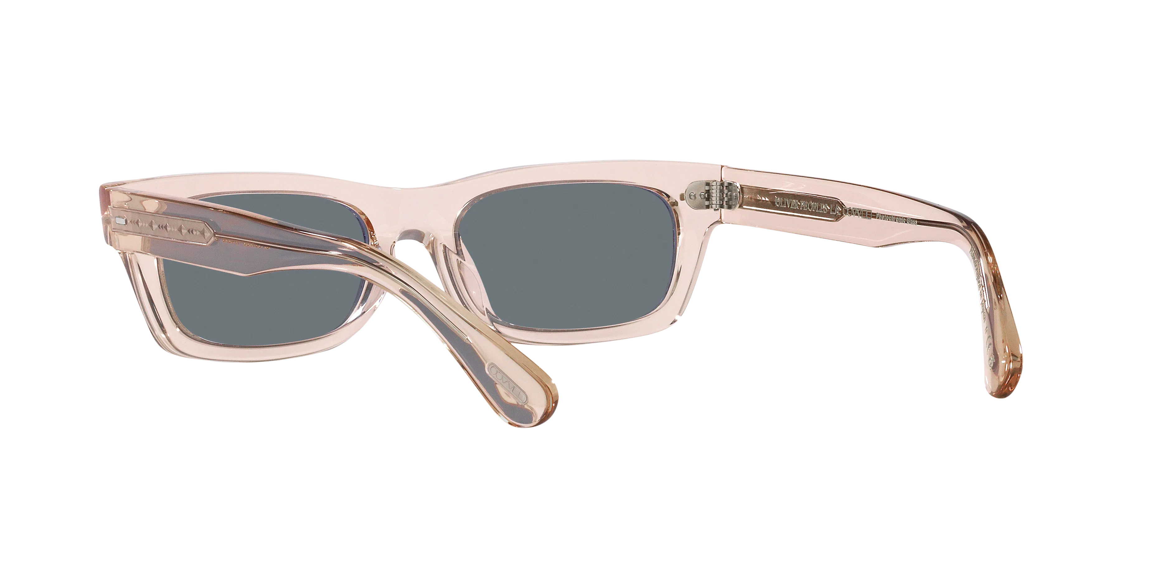 Oliver Peoples OV5510SU BOUDREAU L.A 1743R8 Occhiali da sole Acetato Rosso Grigio Squadrata Fotocromatiche - immagine 4