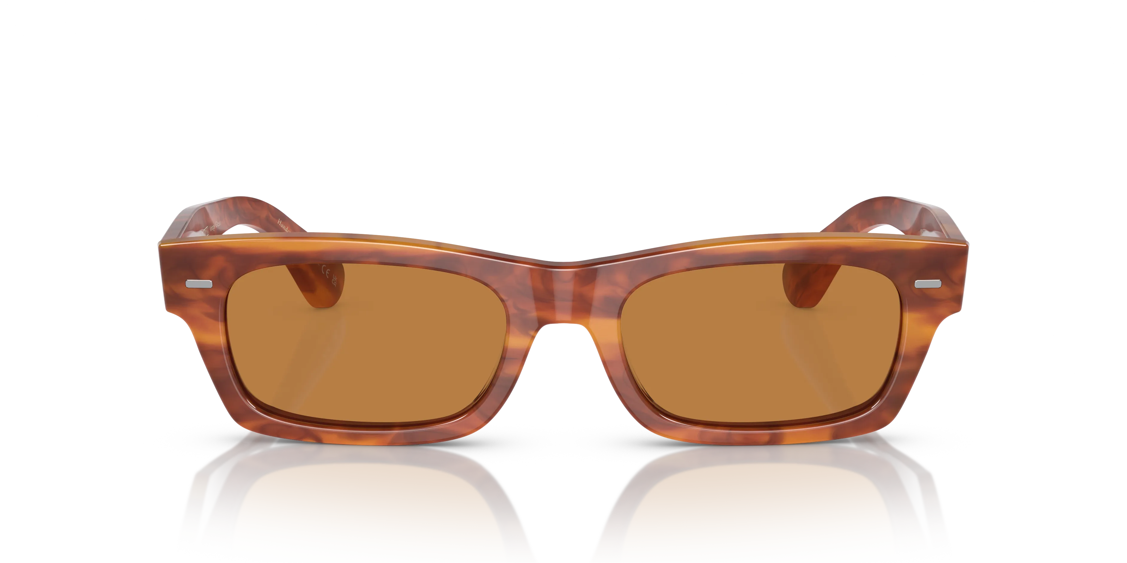 Oliver Peoples OV5510SU BOUDREAU L.A 174253 Occhiali da sole Acetato Tartaruga Arancione Squadrata Normale - immagine 3