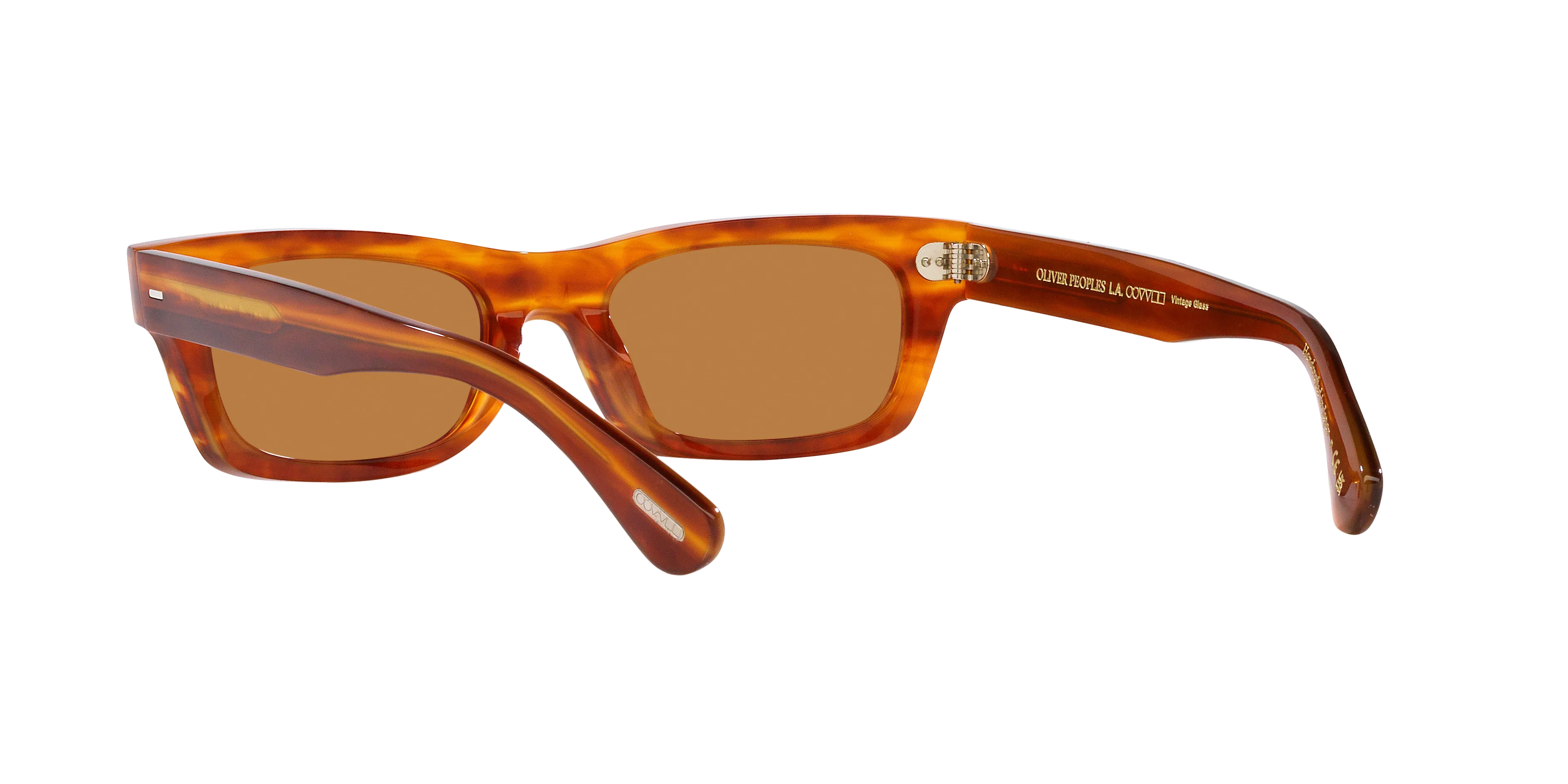 Oliver Peoples OV5510SU BOUDREAU L.A 174253 Occhiali da sole Acetato Tartaruga Arancione Squadrata Normale - immagine 4