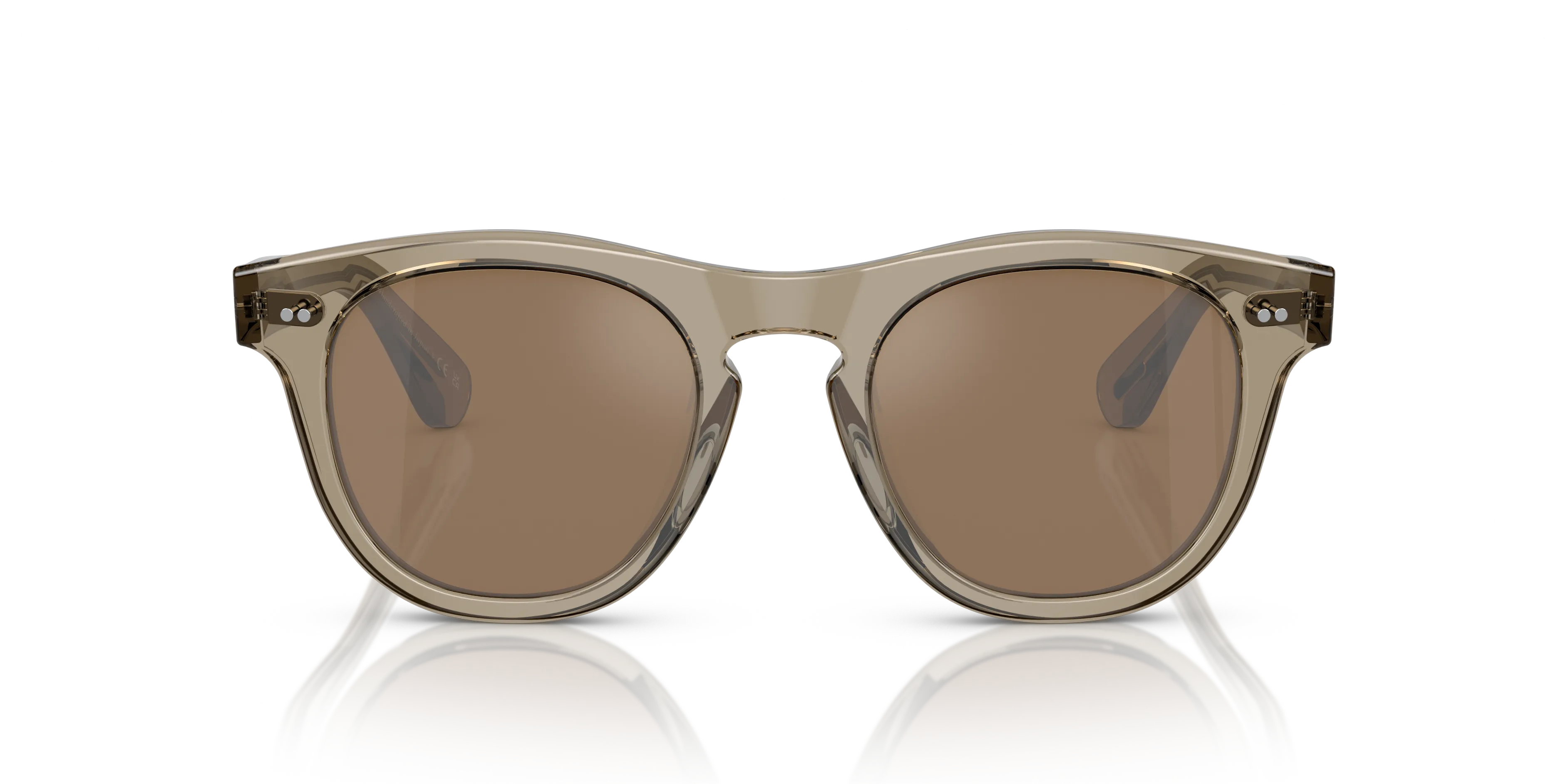 Oliver Peoples OV5509SU RORKE 1745G8 Occhiali da sole Acetato Verde Arancione Pantos Normale - immagine 3