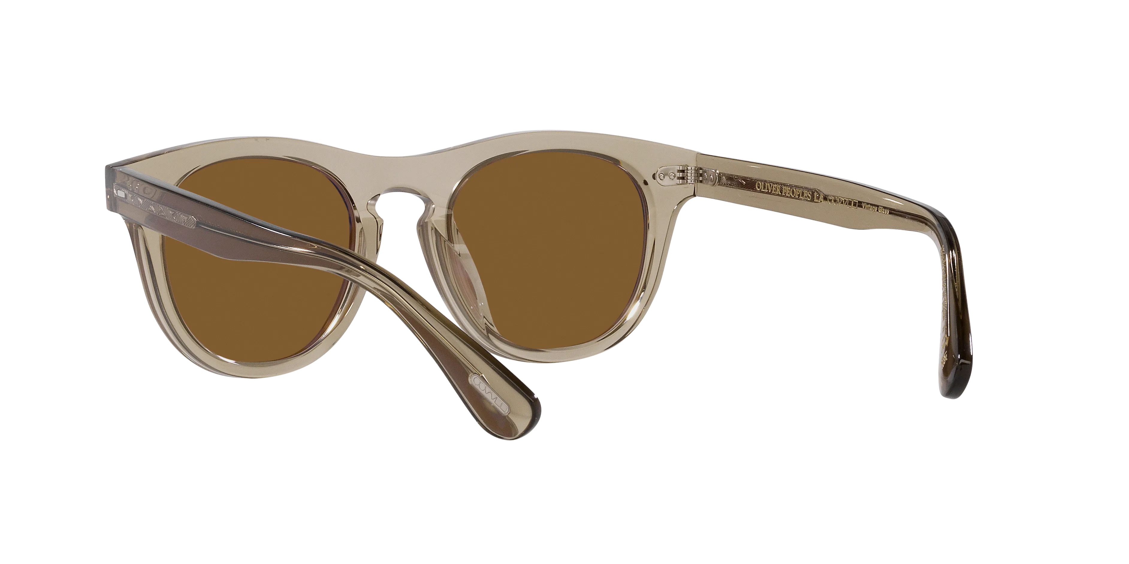 Oliver Peoples OV5509SU RORKE 1745G8 Occhiali da sole Acetato Verde Arancione Pantos Normale - immagine 4